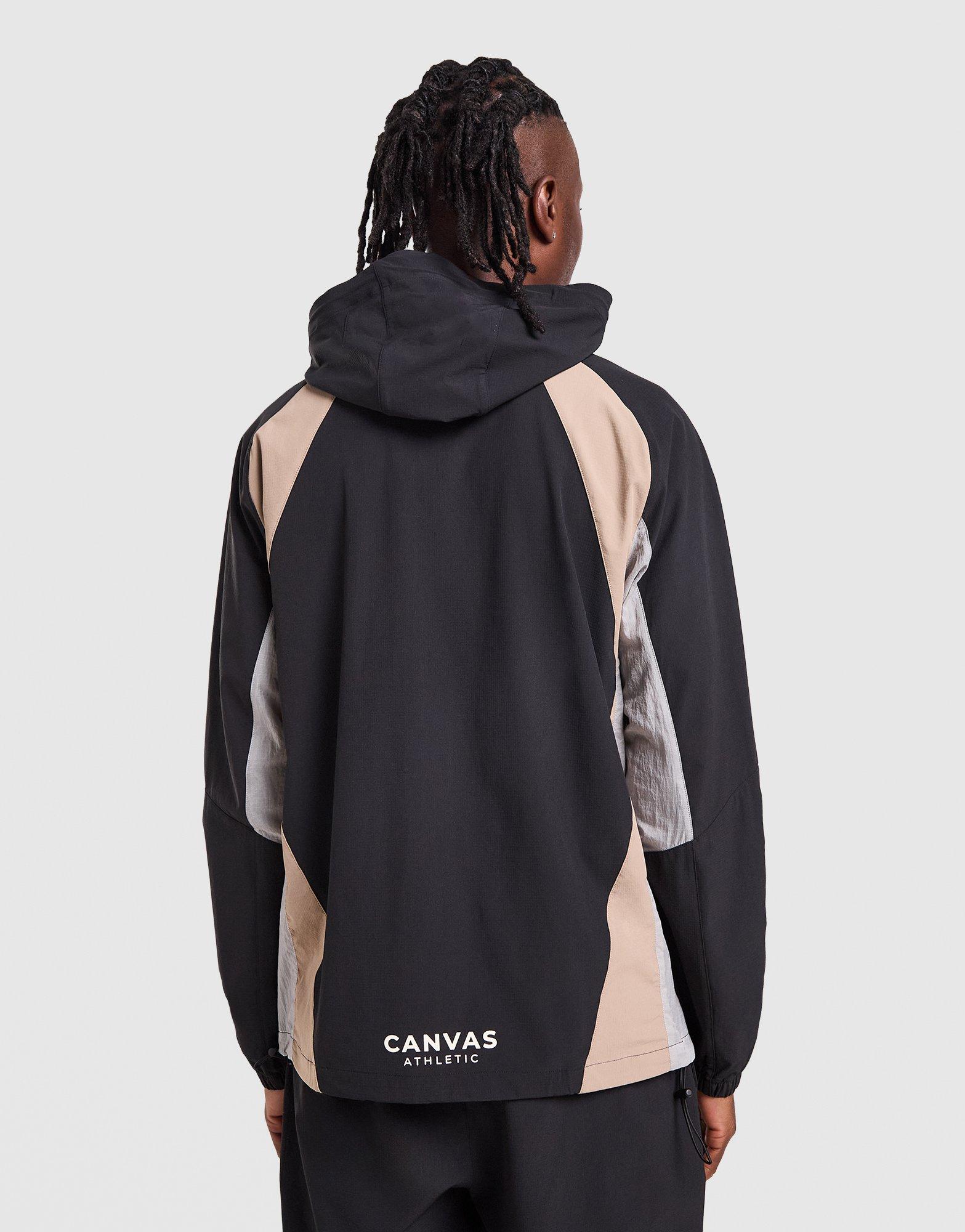 Canvas Athletic Tech Panel Windbreaker Jacket