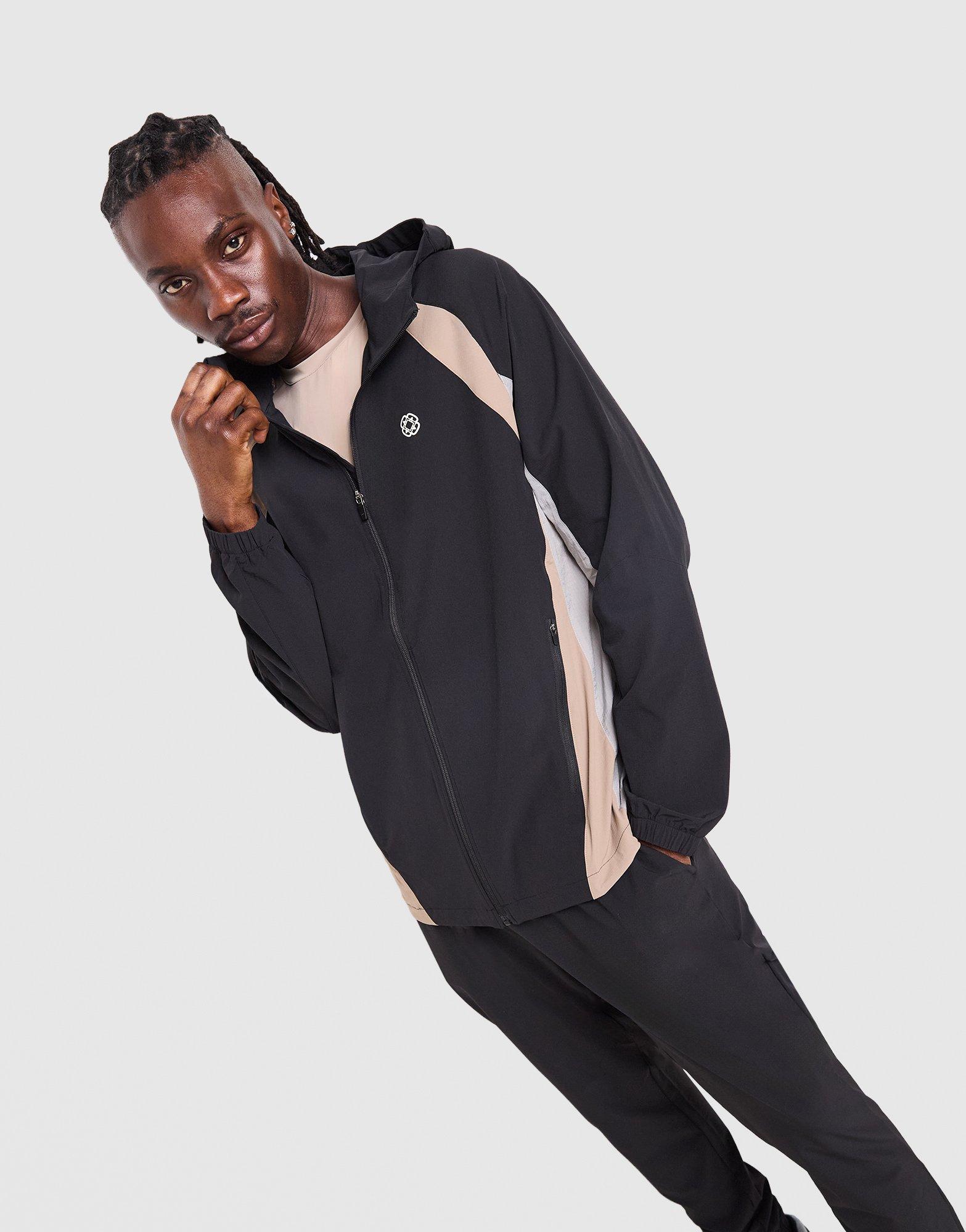 Canvas Athletic Tech Panel Windbreaker Jacket