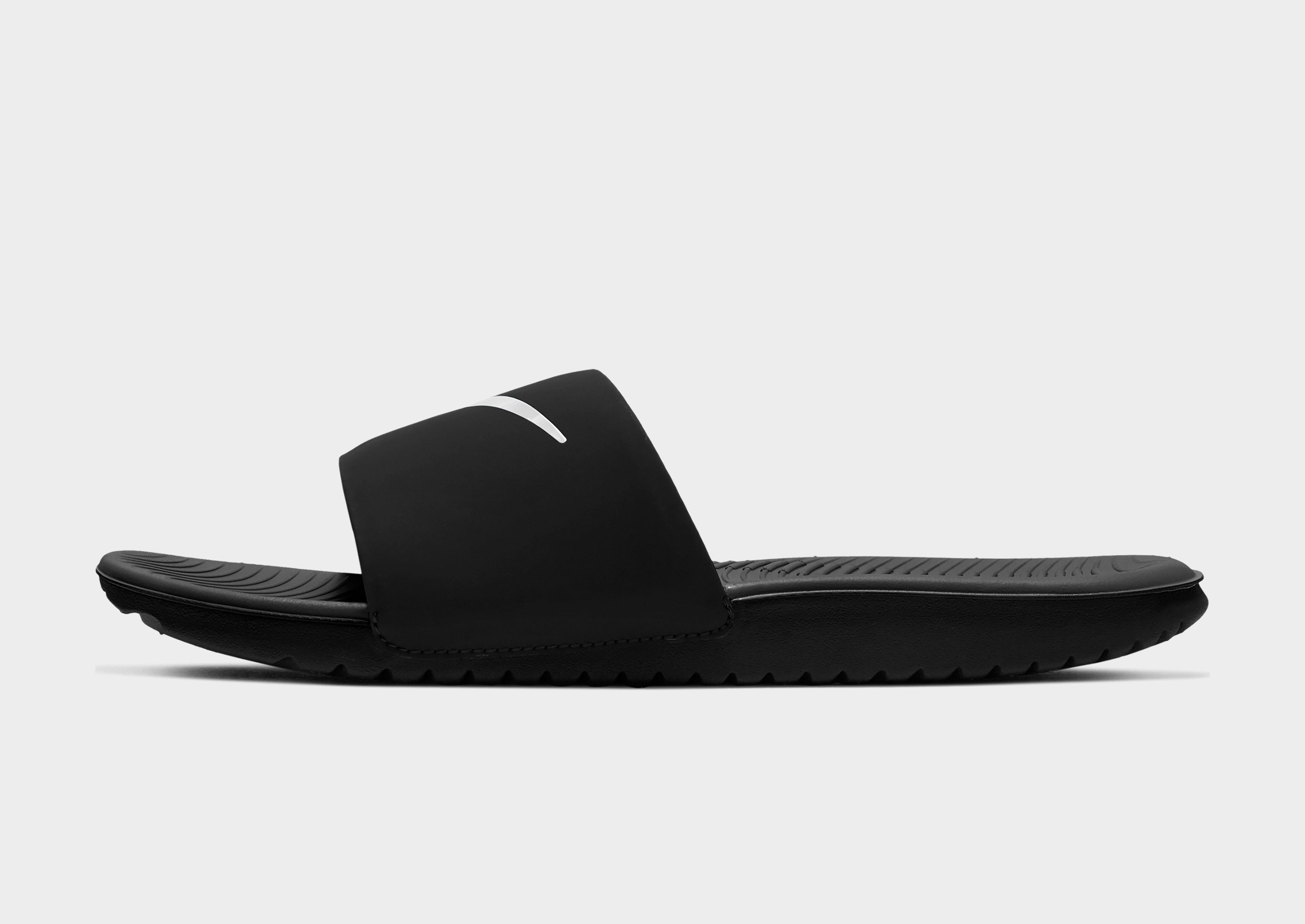 Black Nike Kawa Slides Junior JD Sports Singapore