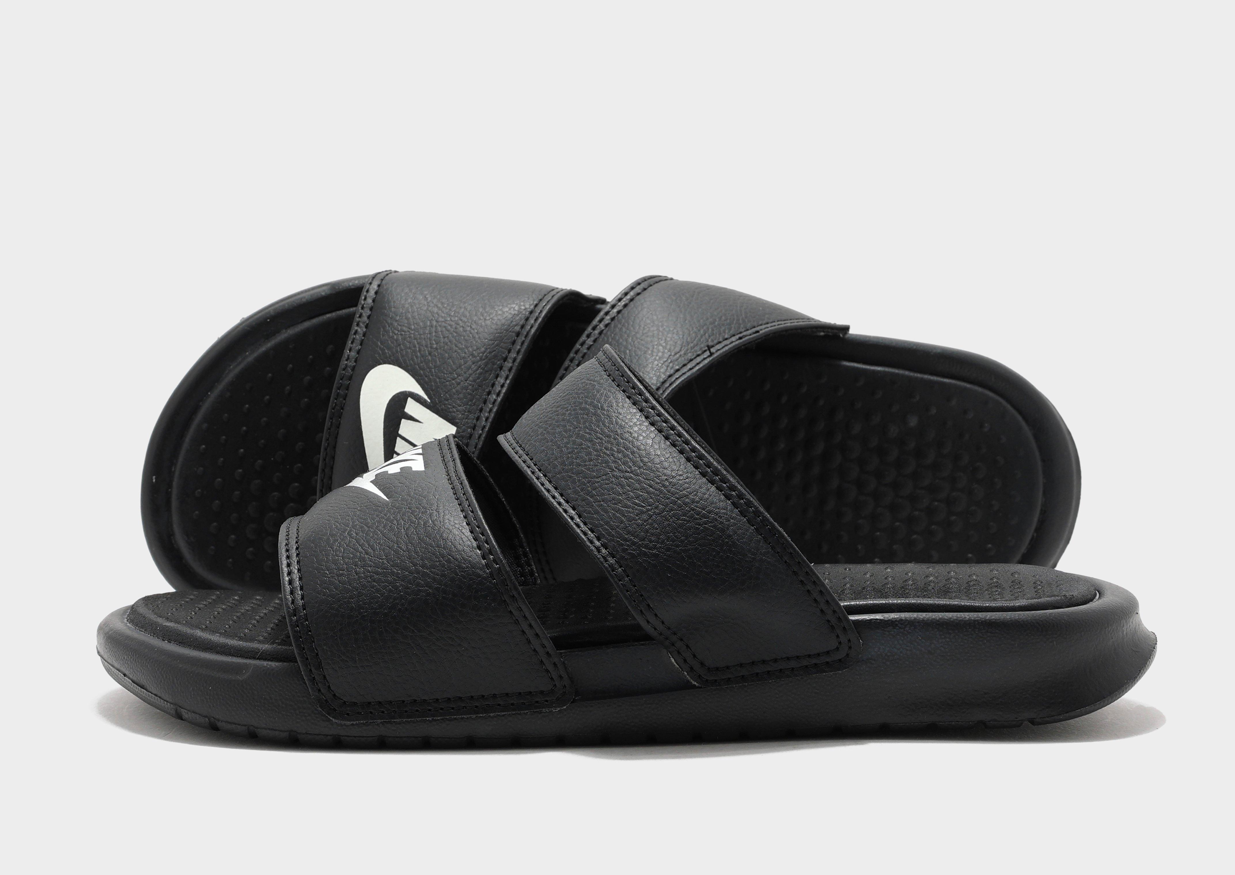 nike benassi duo slides mens