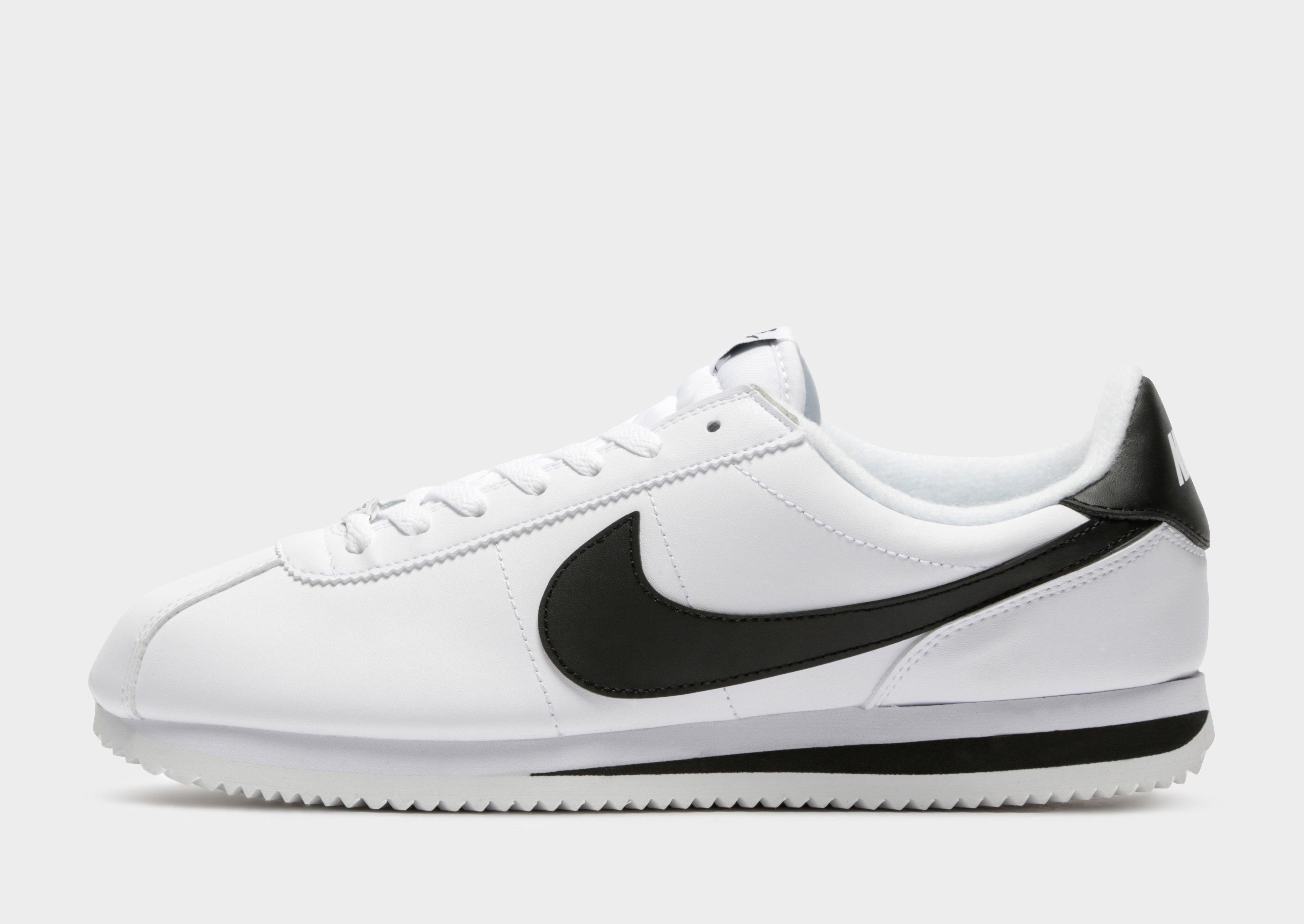 nike classic cortez mens black