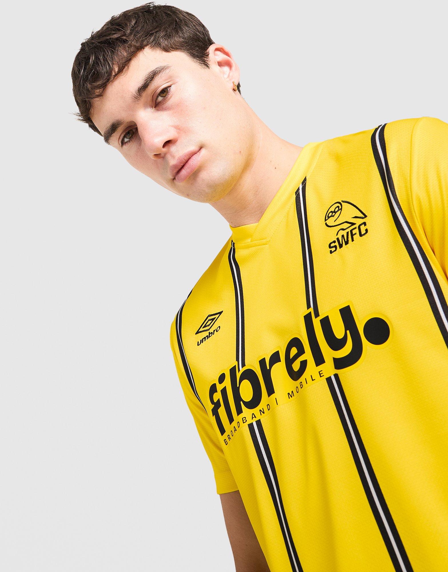 Yellow Umbro Sheffield Wednesday FC 2026/27 Away Shirt - JD Sports UK