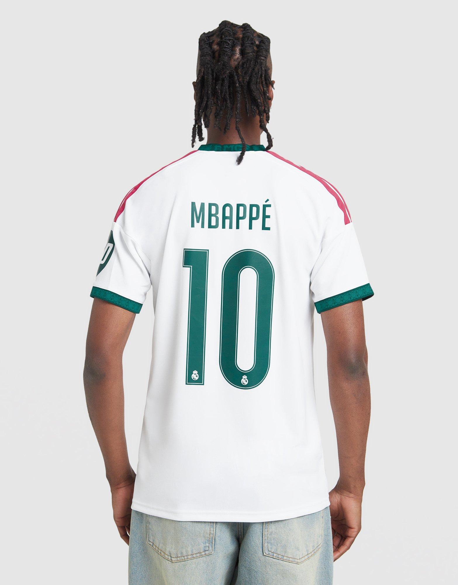 White adidas Real Madrid 2026/27 Mbappe #10 Home Shirt - JD Sports