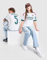 adidas Real Madrid 2026/27 Bellingham #5 Home Shirt Jnr