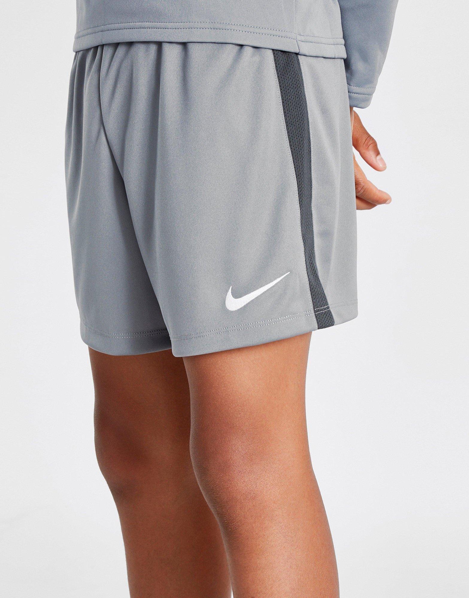 nike academy grey shorts