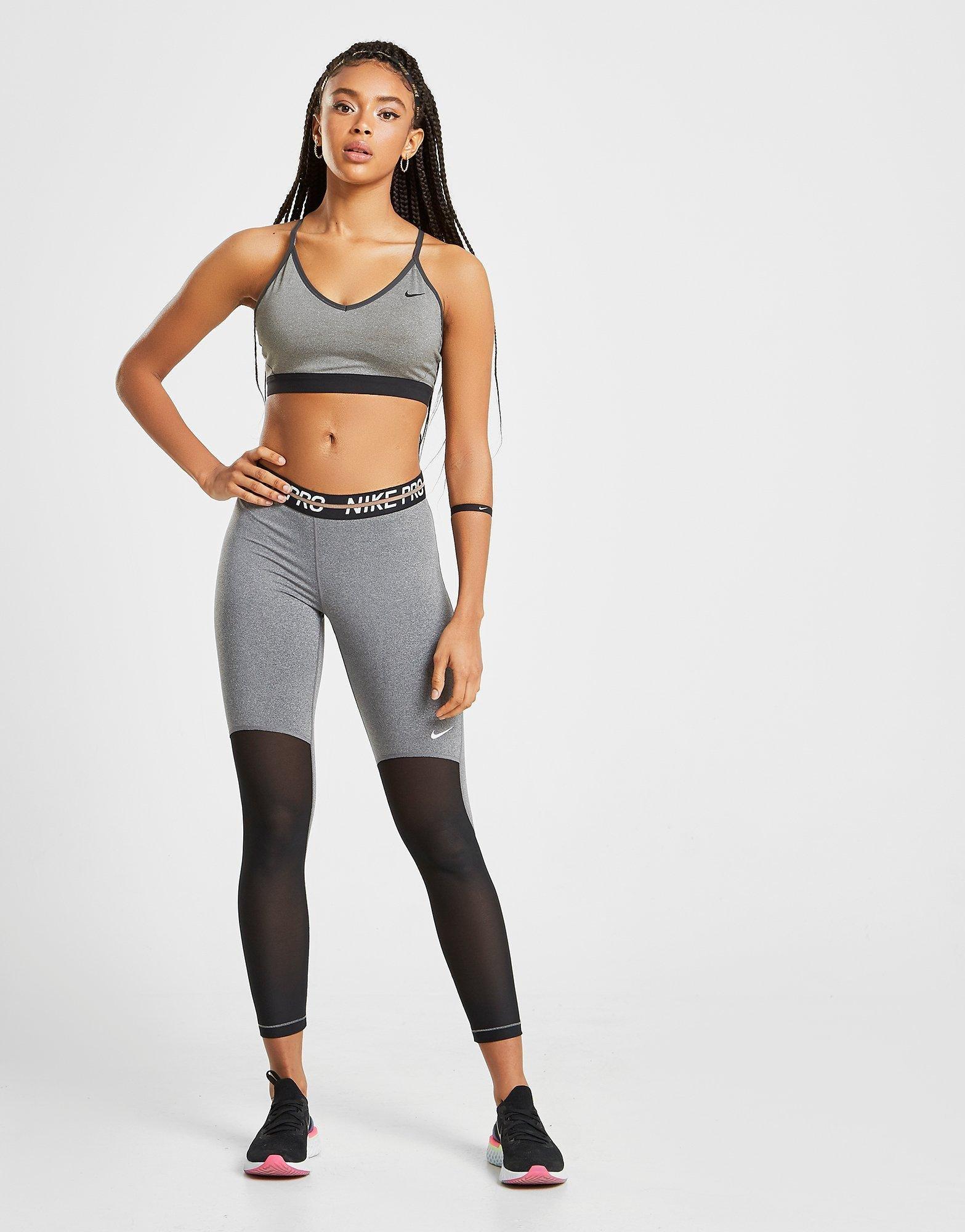 nike indy bra grey