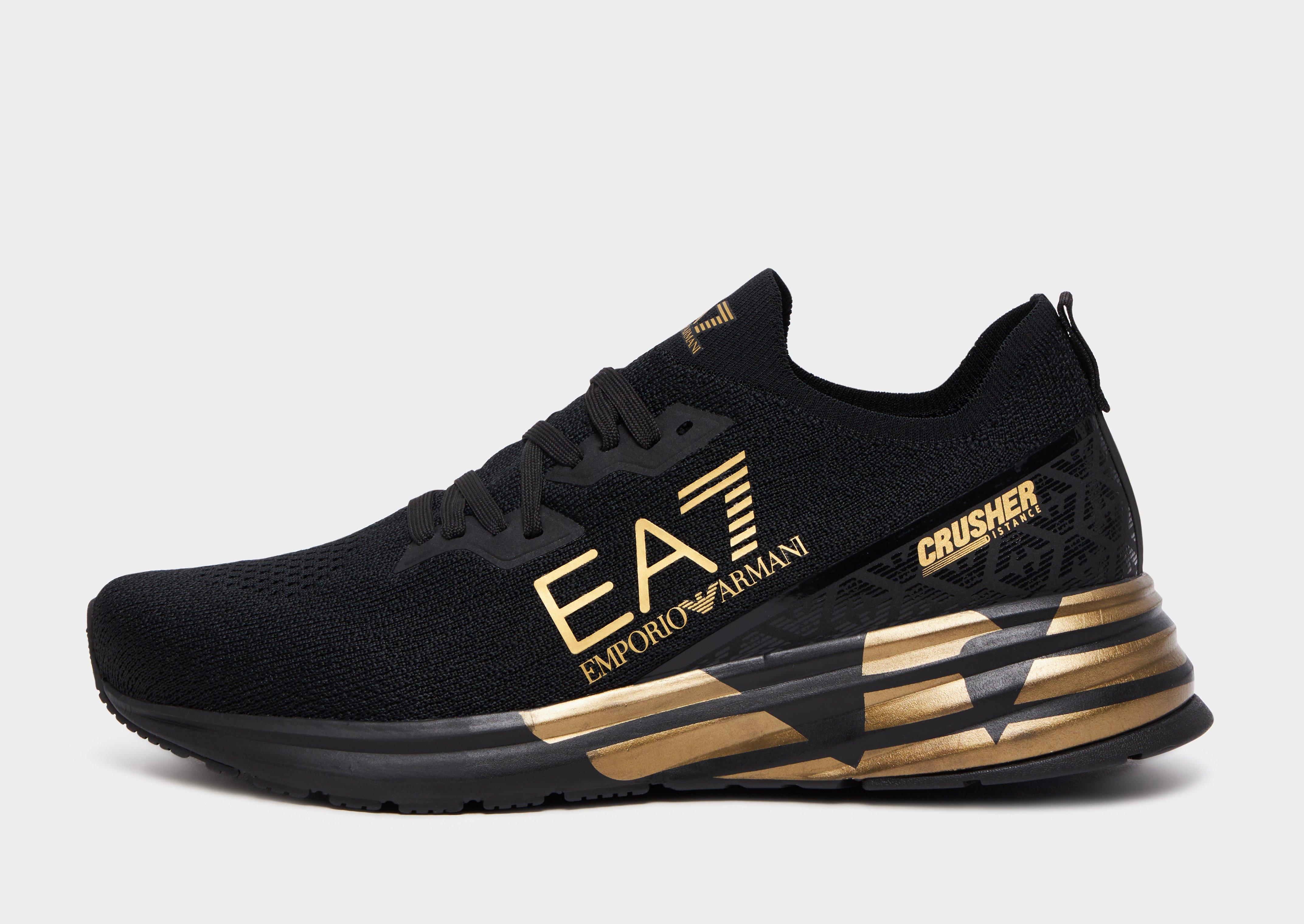 Black EA7 Crusher Knit JD Sports NZ