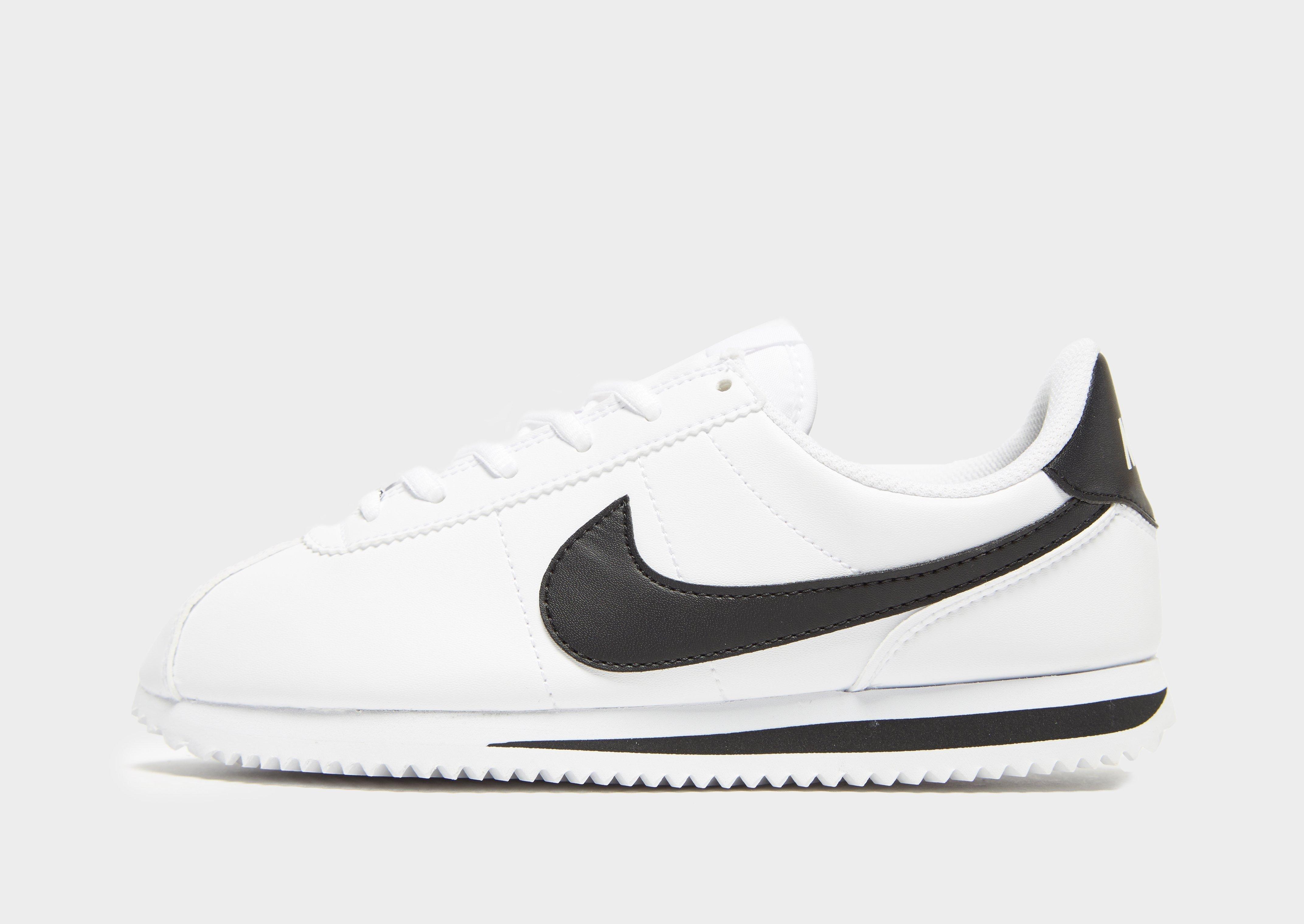 White Nike Nike Cortez Basic SL Older Kids' Shoe - JD Sports Singapore