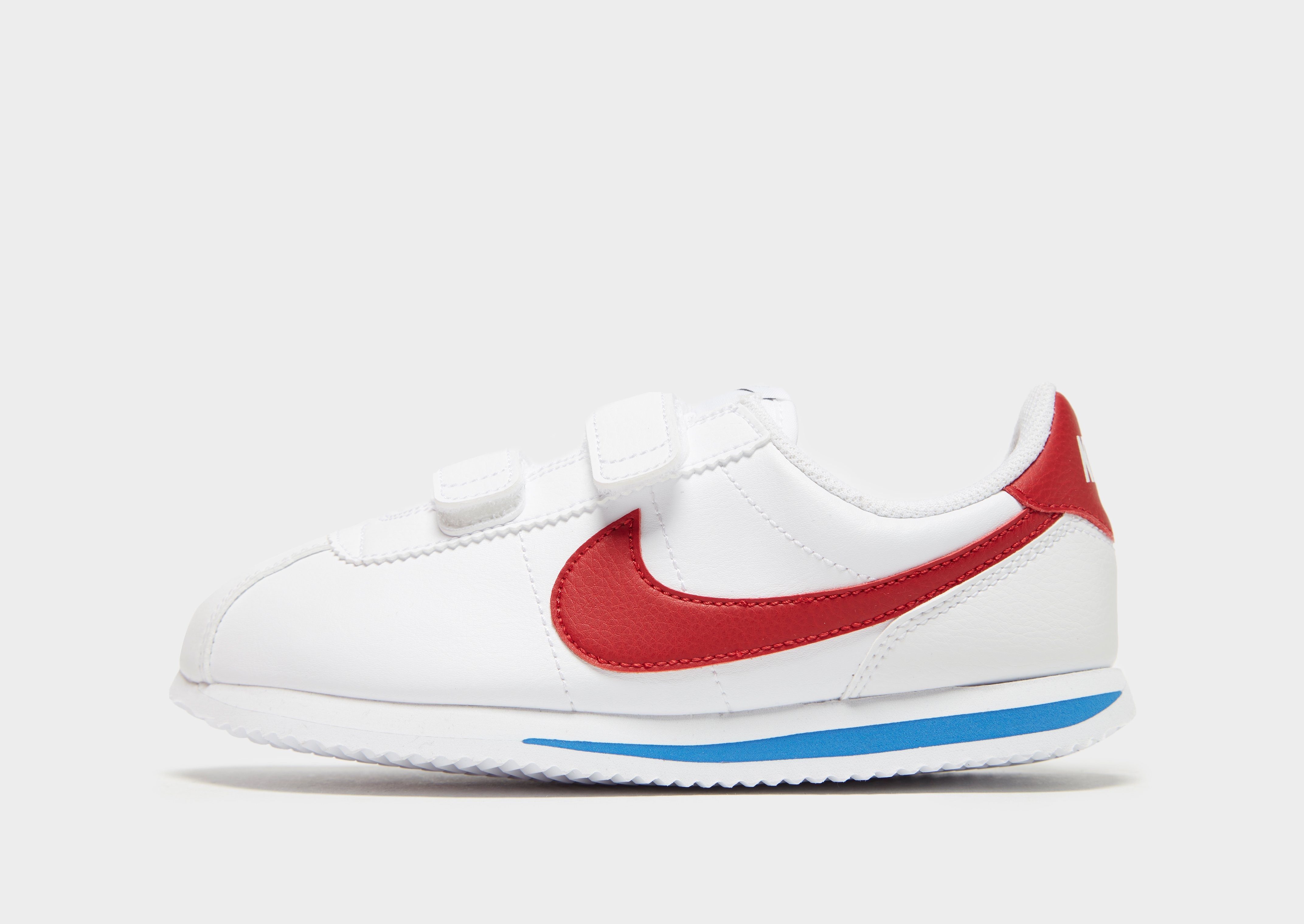 all white nike cortez junior
