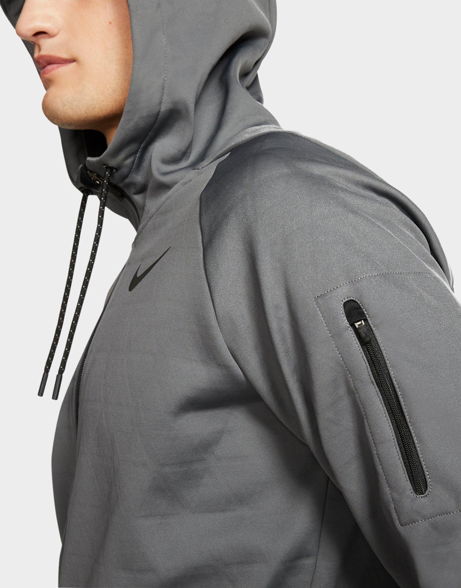 nike men's therma full zip hooded jacket