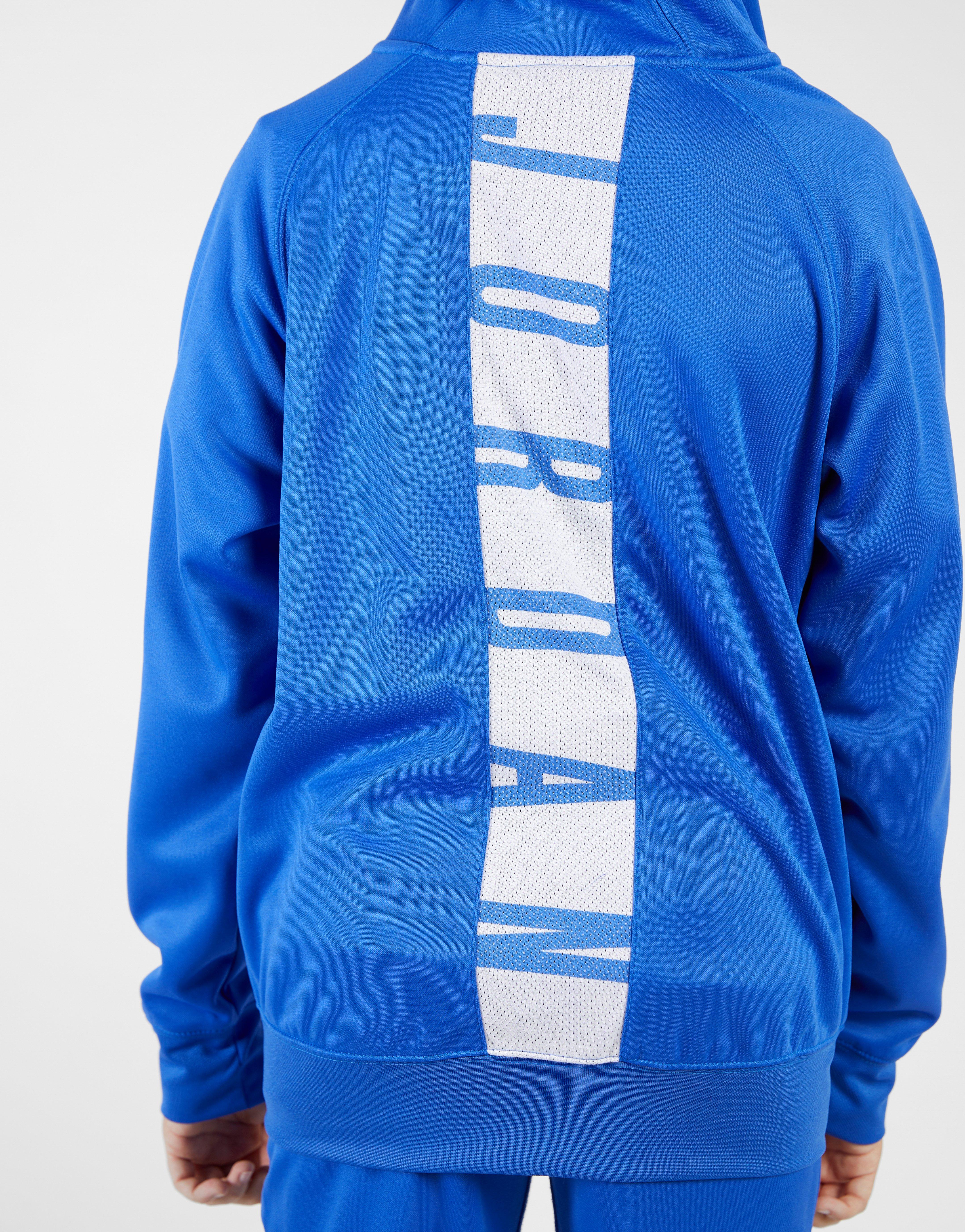 blue nike zip hoodie