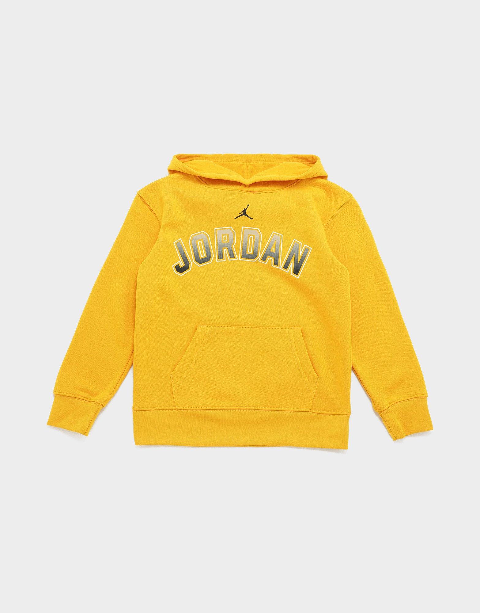 Yellow Jordan Jumpman Hoodie Junior JD Sports Singapore