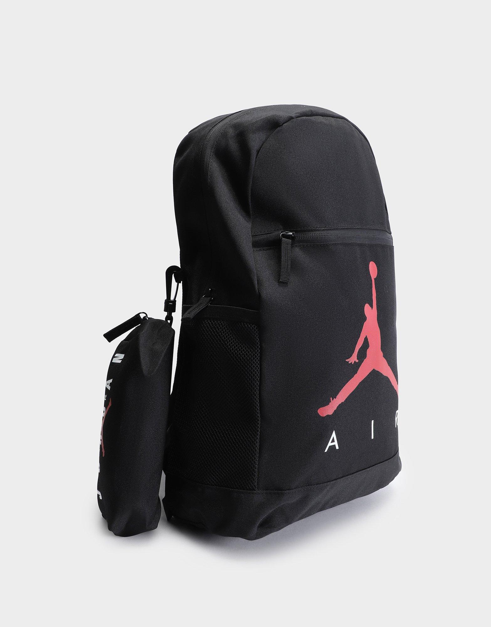 Black and outlet grey jordan backpack