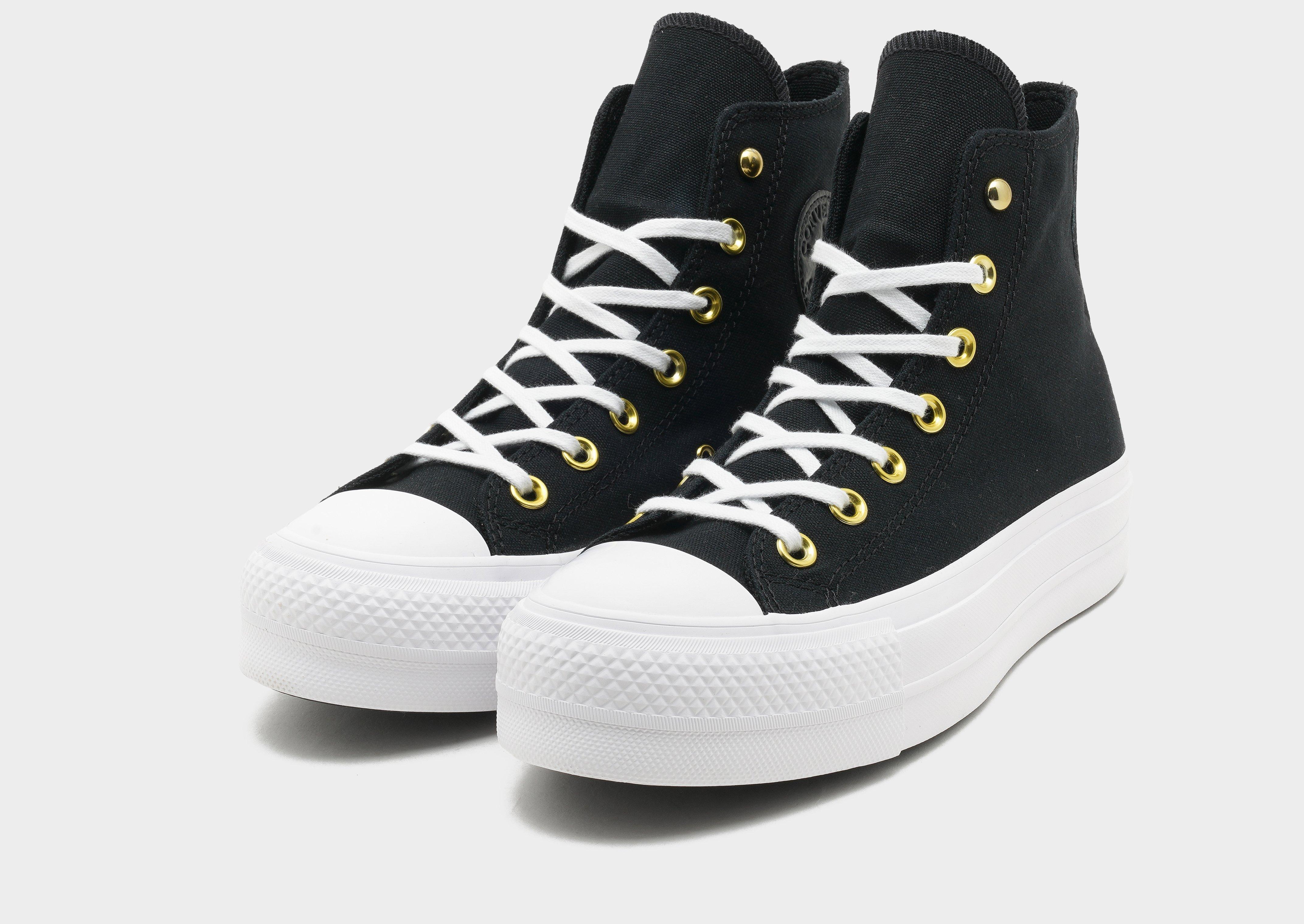 Chuck taylor all star platform low top on sale black