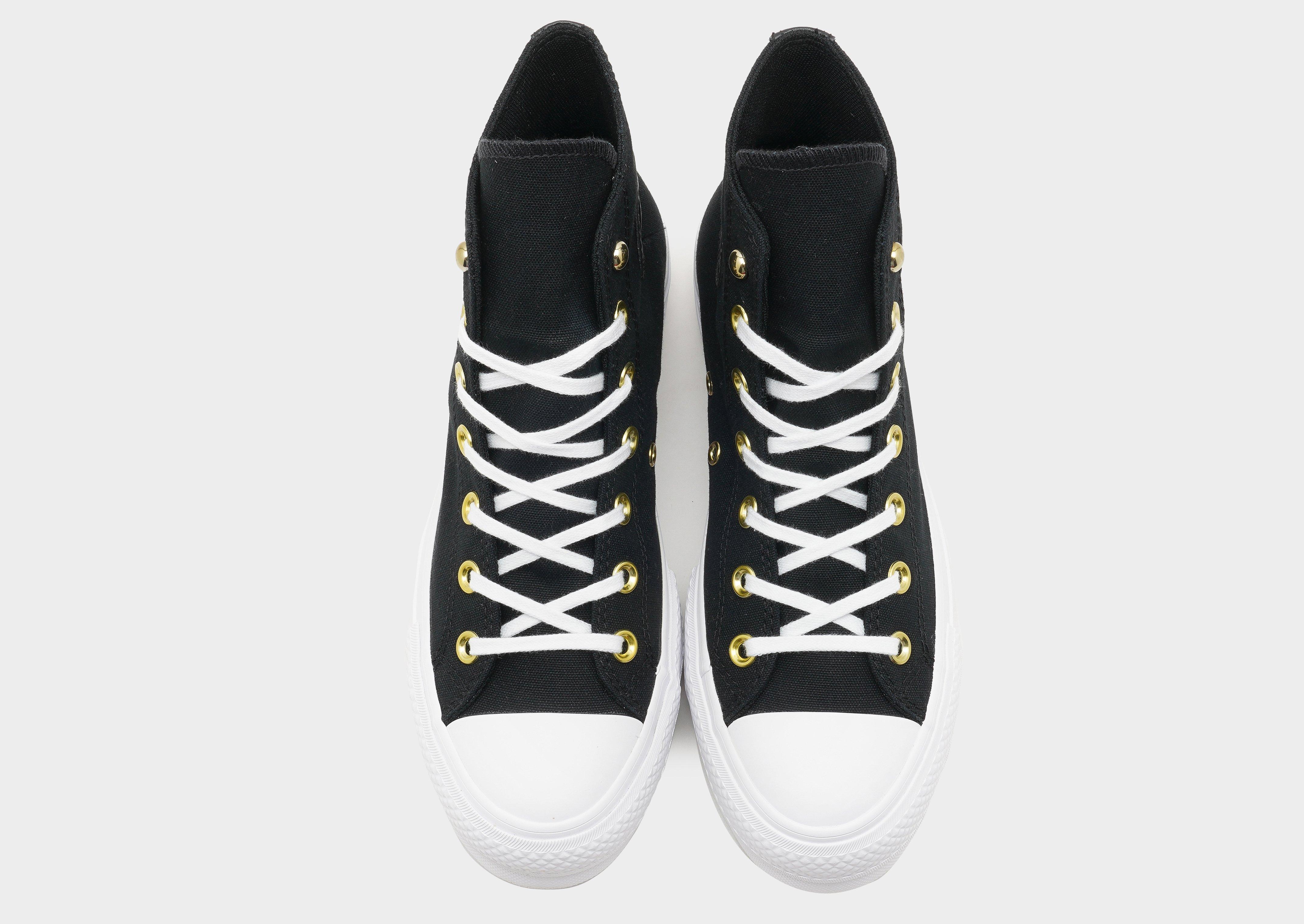 All black converse store high tops women