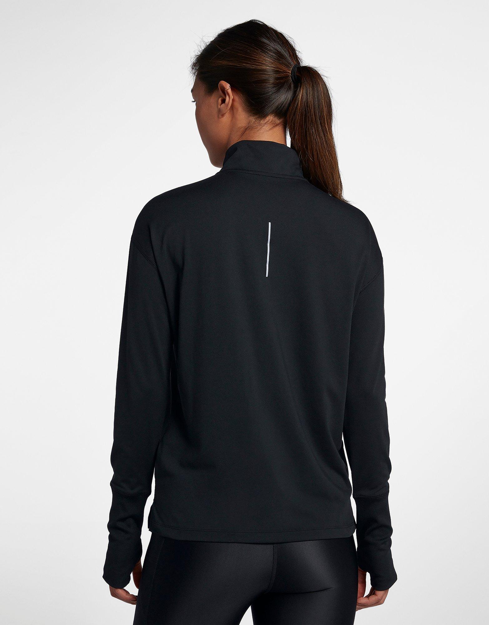 nike element half zip running top womens