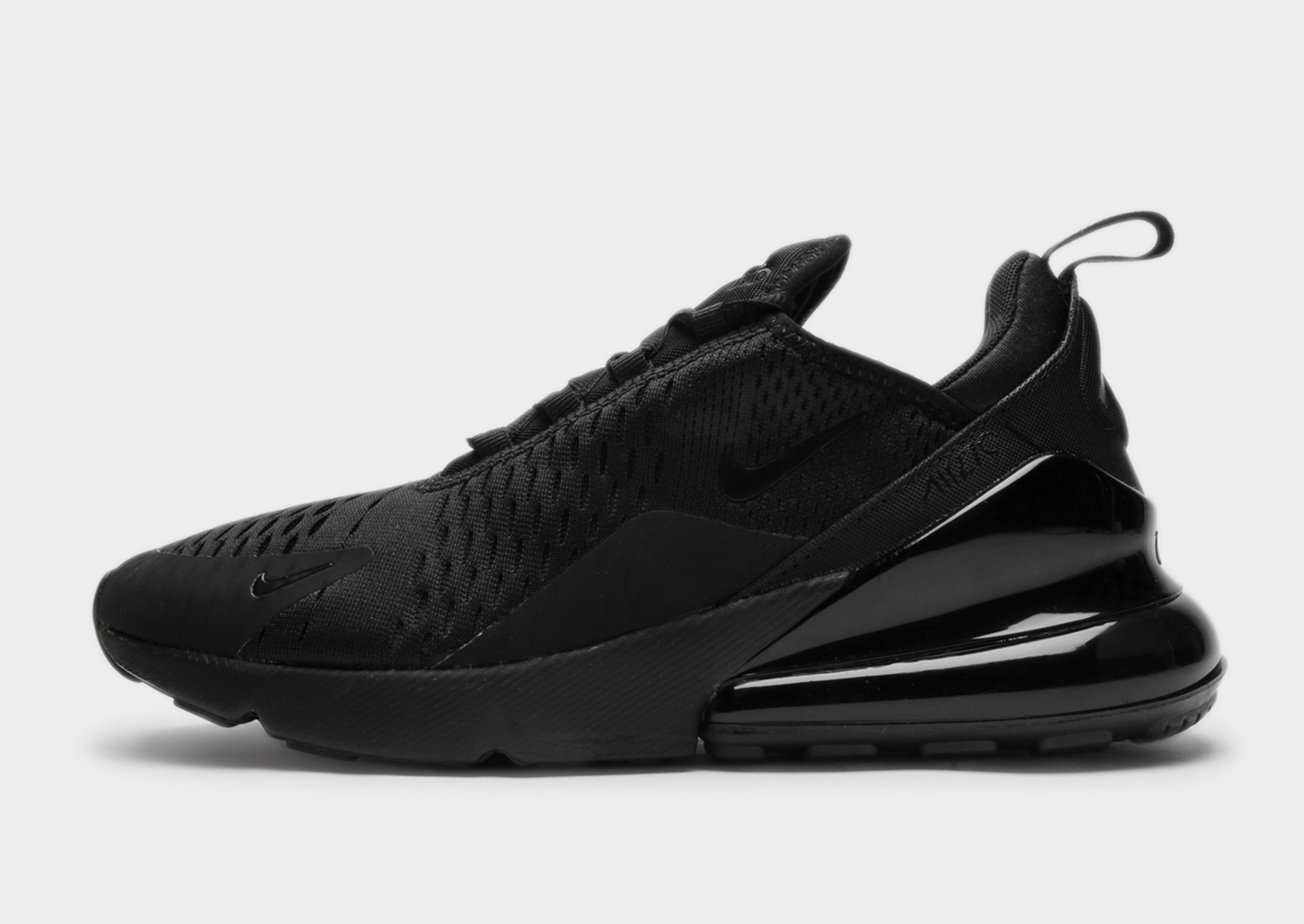 Air max 270 triple best sale black womens