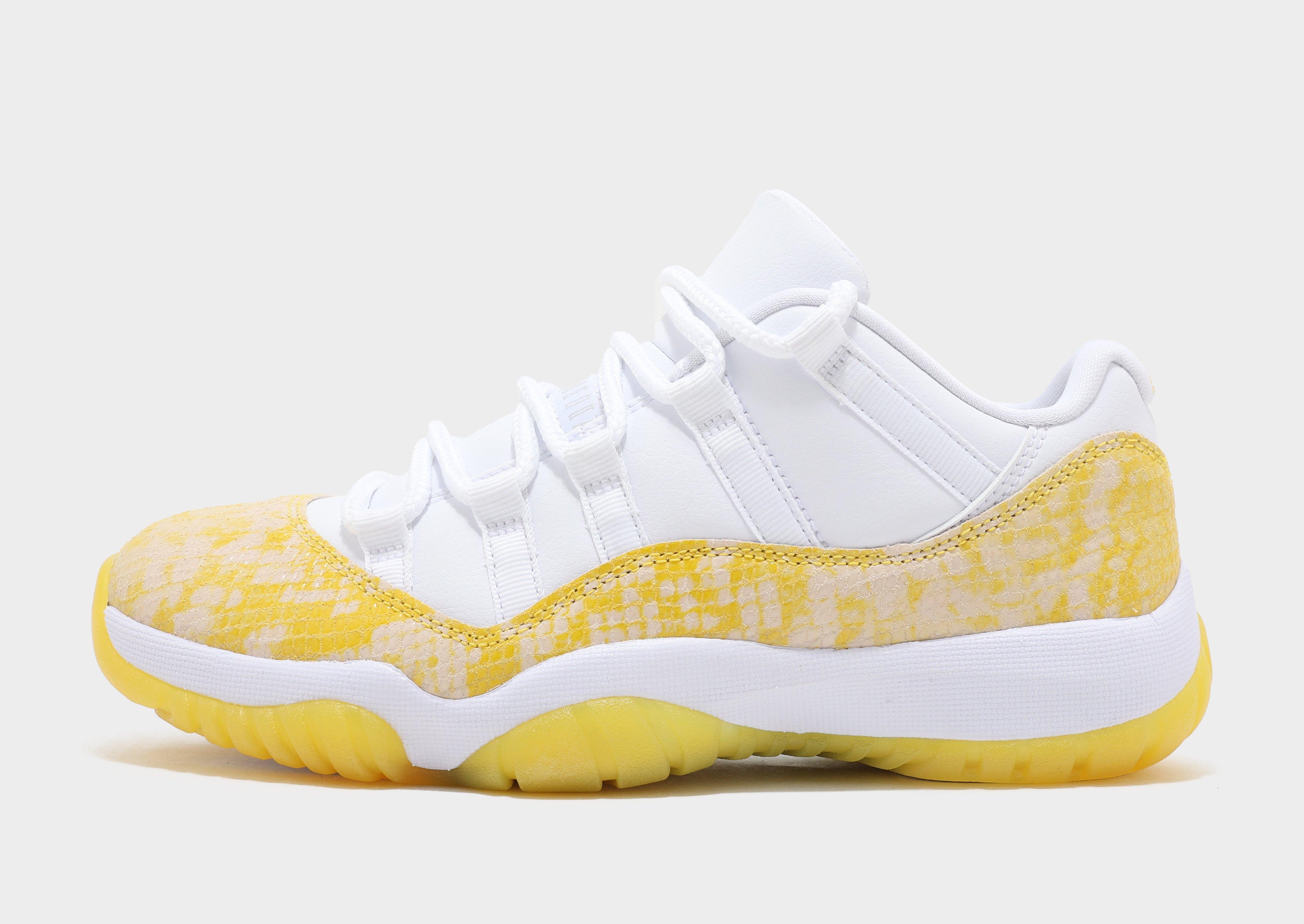 White Jordan Air 11 Retro Low Women's - JD Sports Singapore
