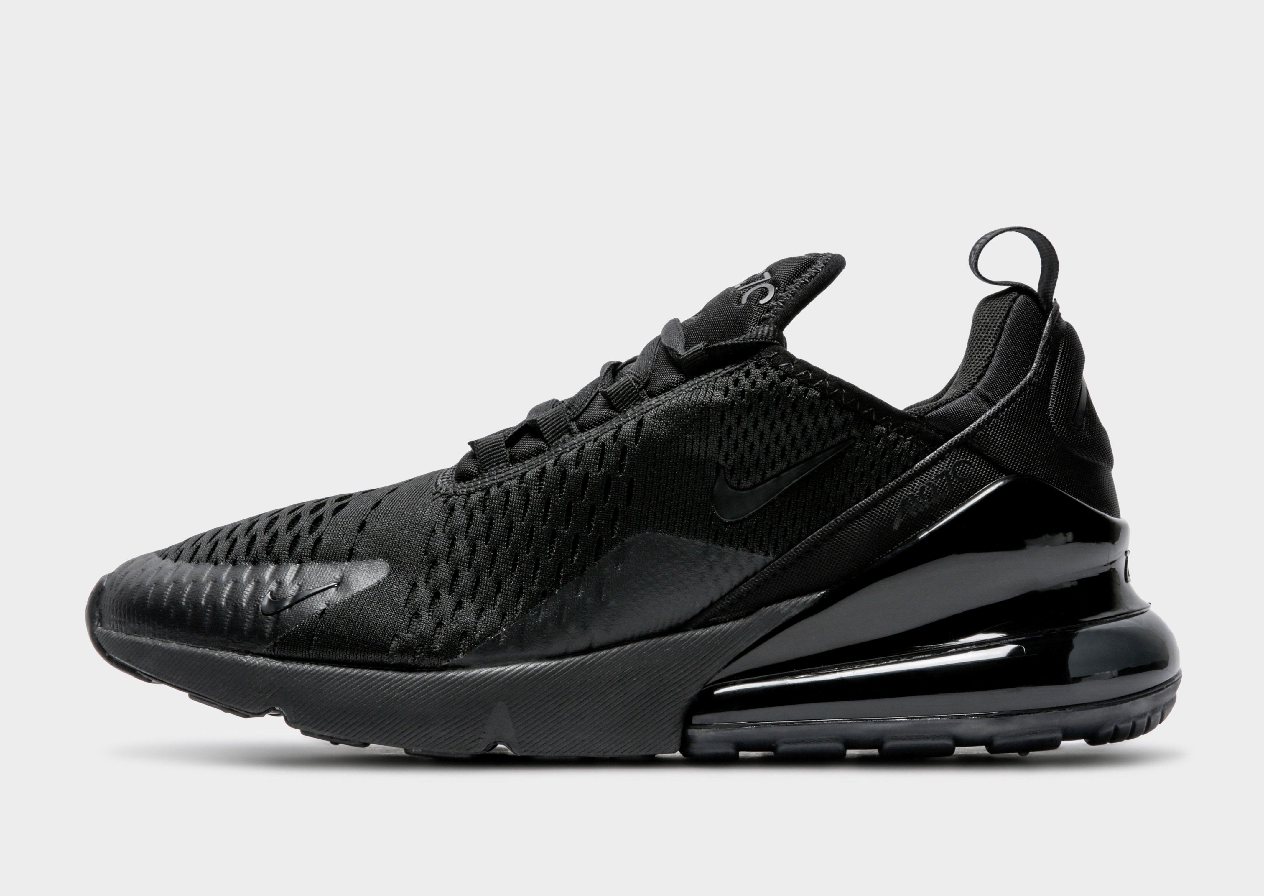 black air maxes 270