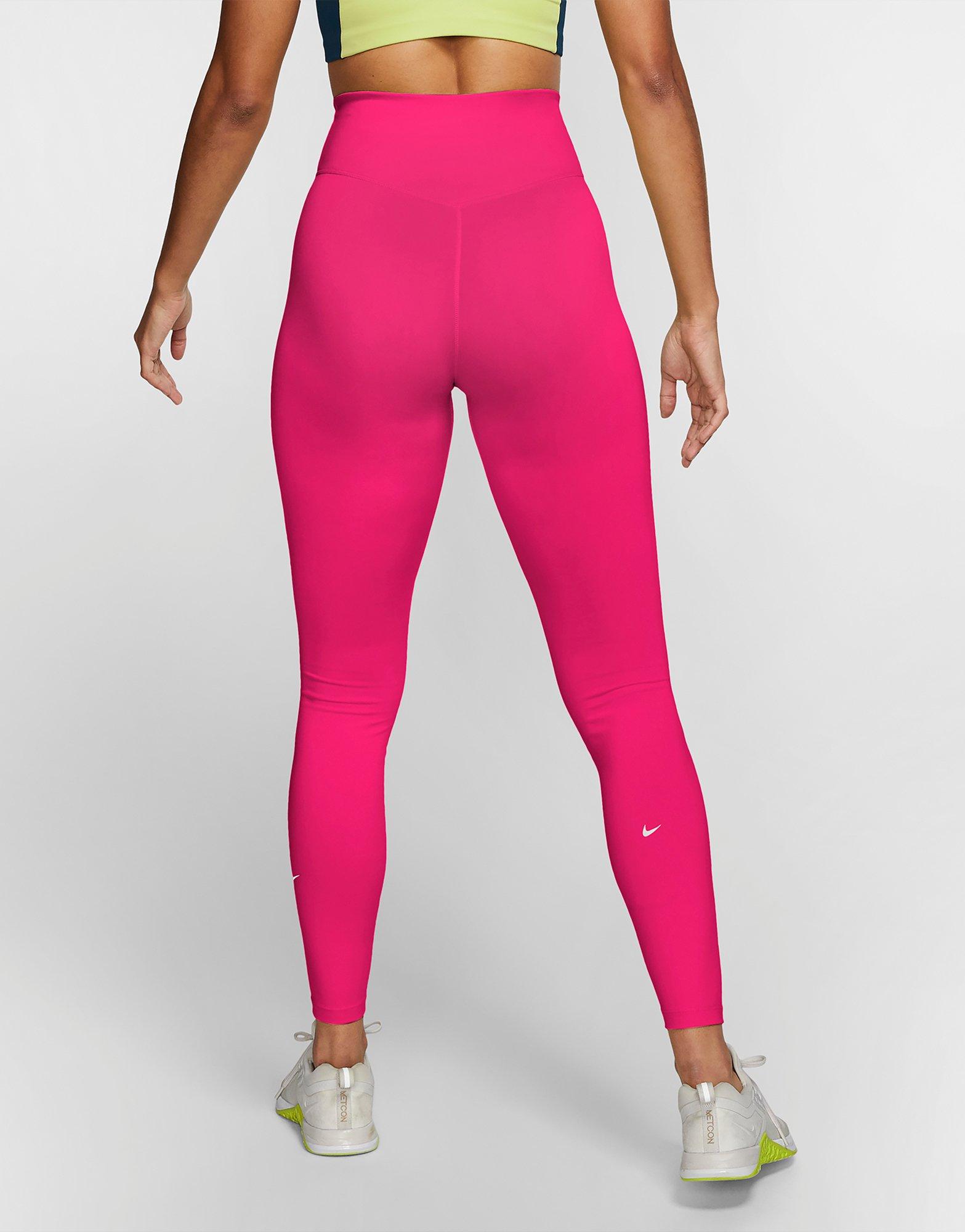 nike training tights pink