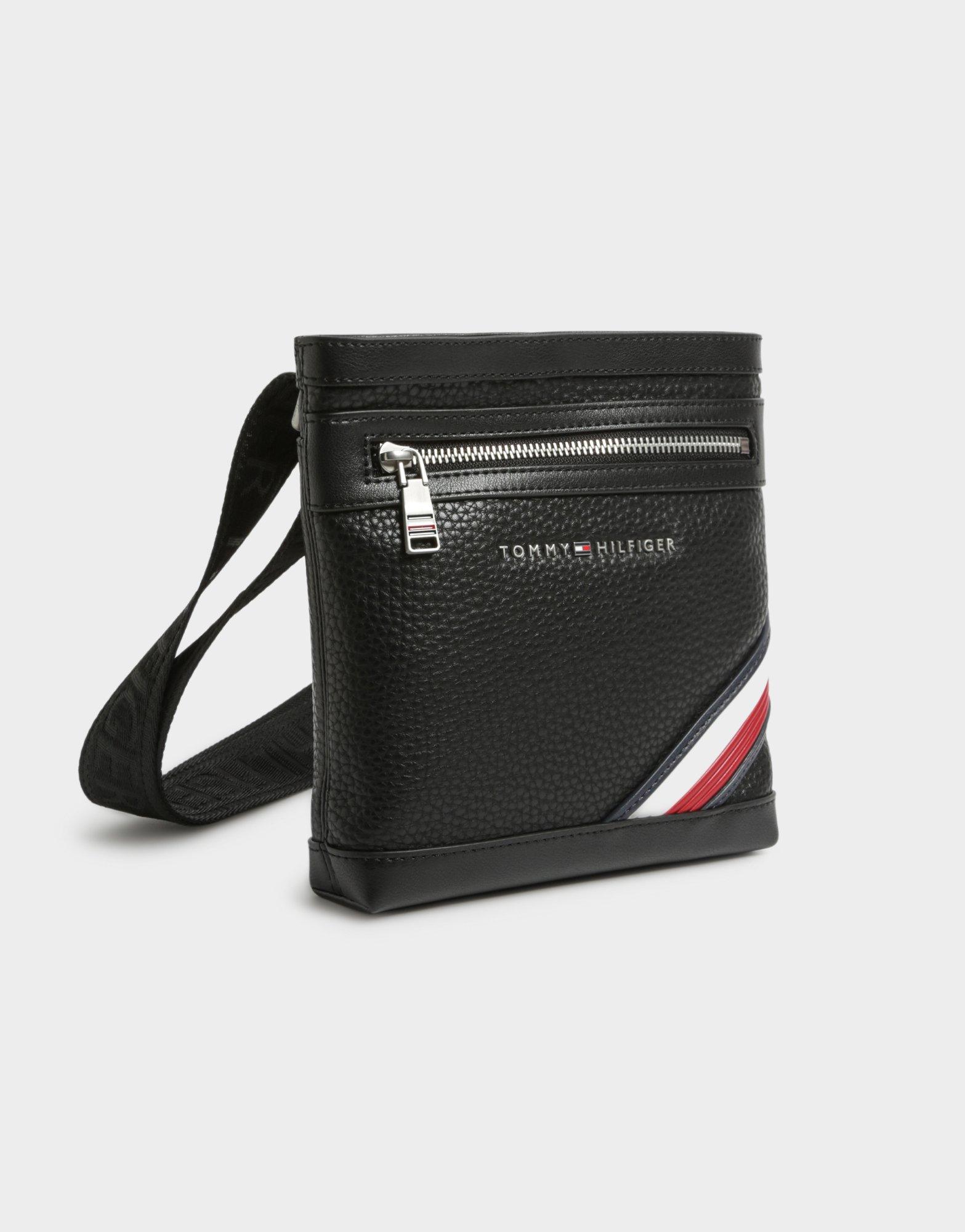 tommy hilfiger leather briefcase
