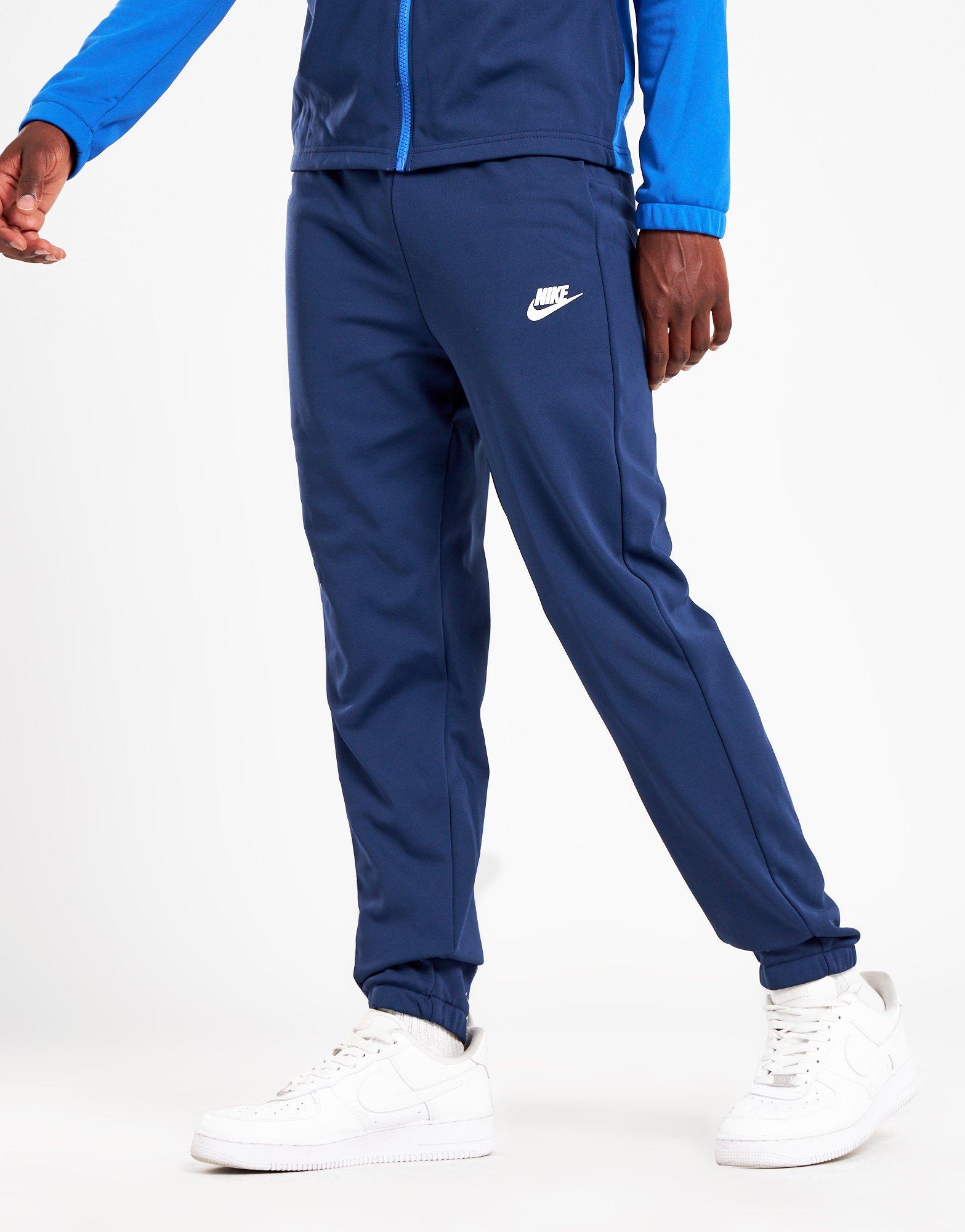 Blue nike tracksuit hot sale jd