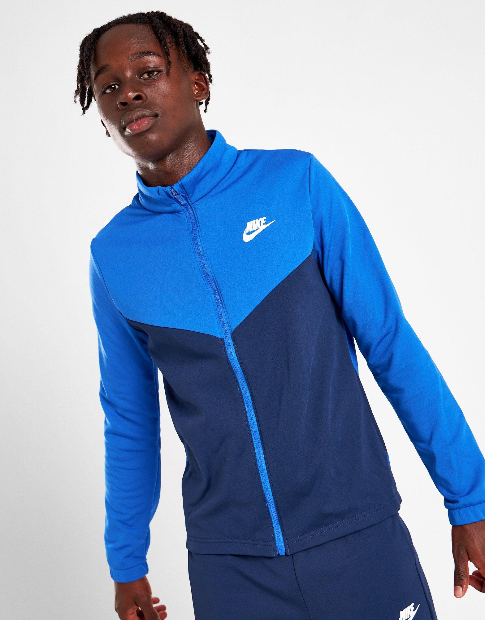 Baby blue nike on sale tracksuit