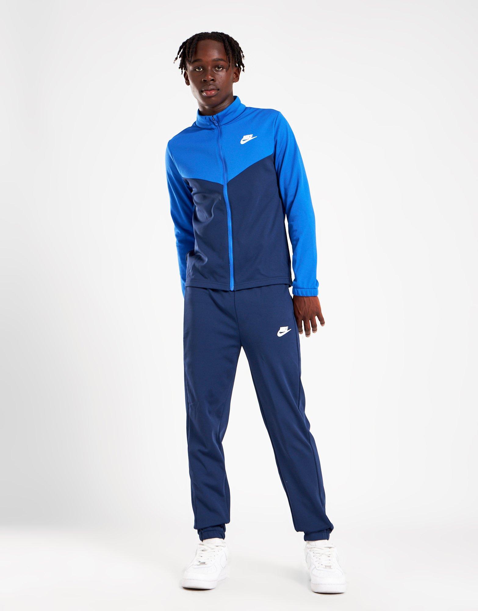 Blue nike tracksuit store jd