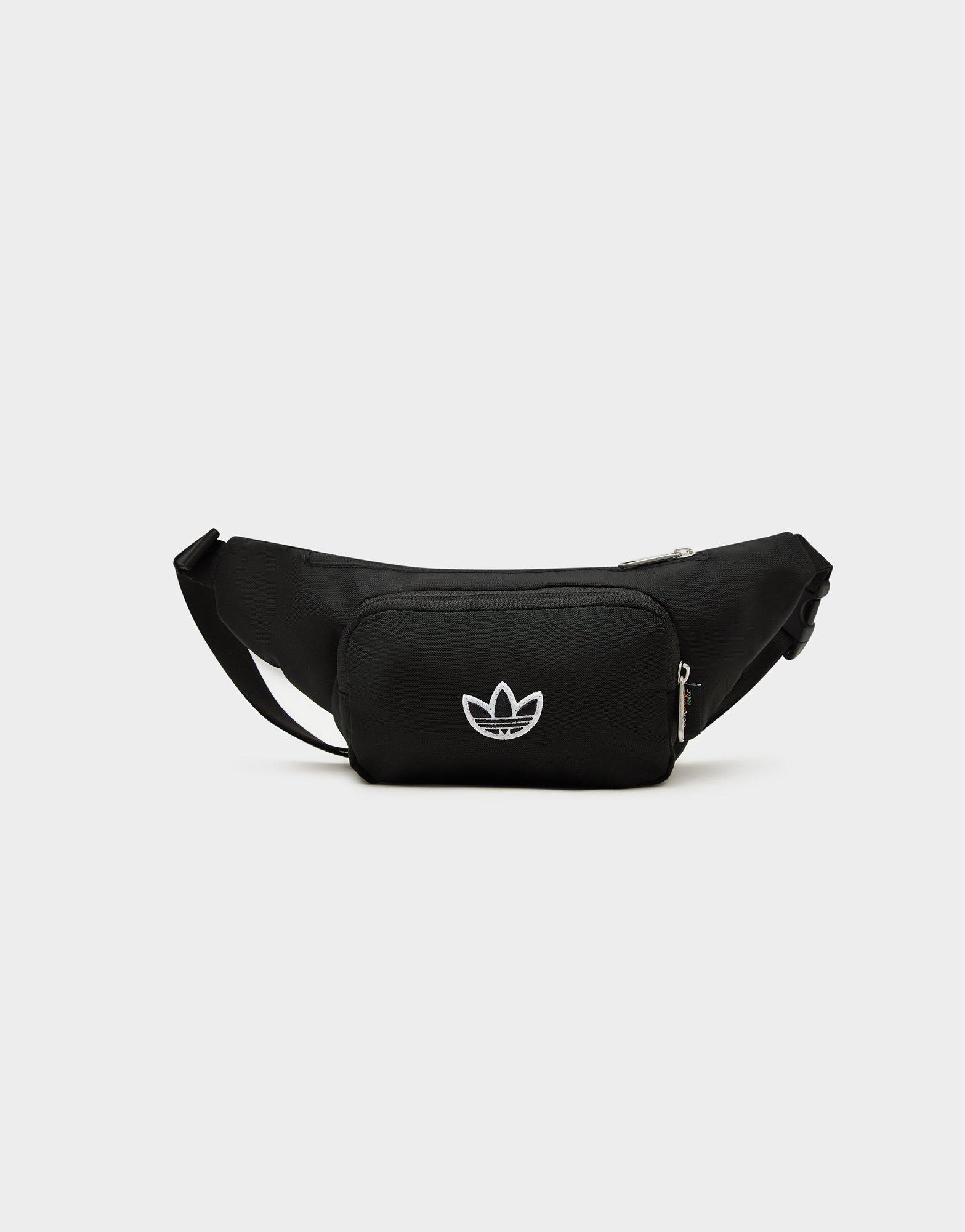 Black adidas Originals Trefoil Waist Bag JD Sports NZ
