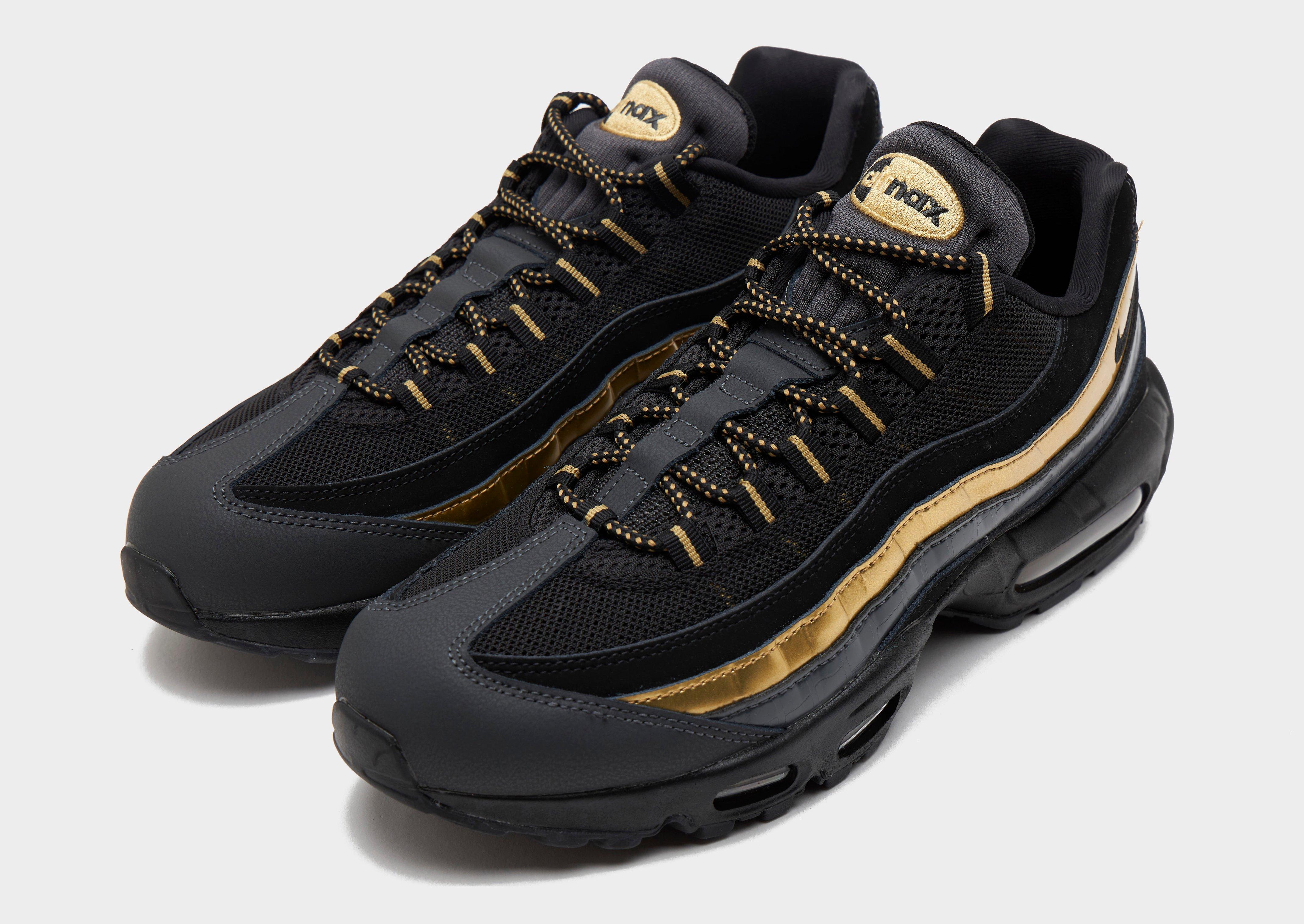 Black Nike Air Max 95 Premium - JD Sports NZ