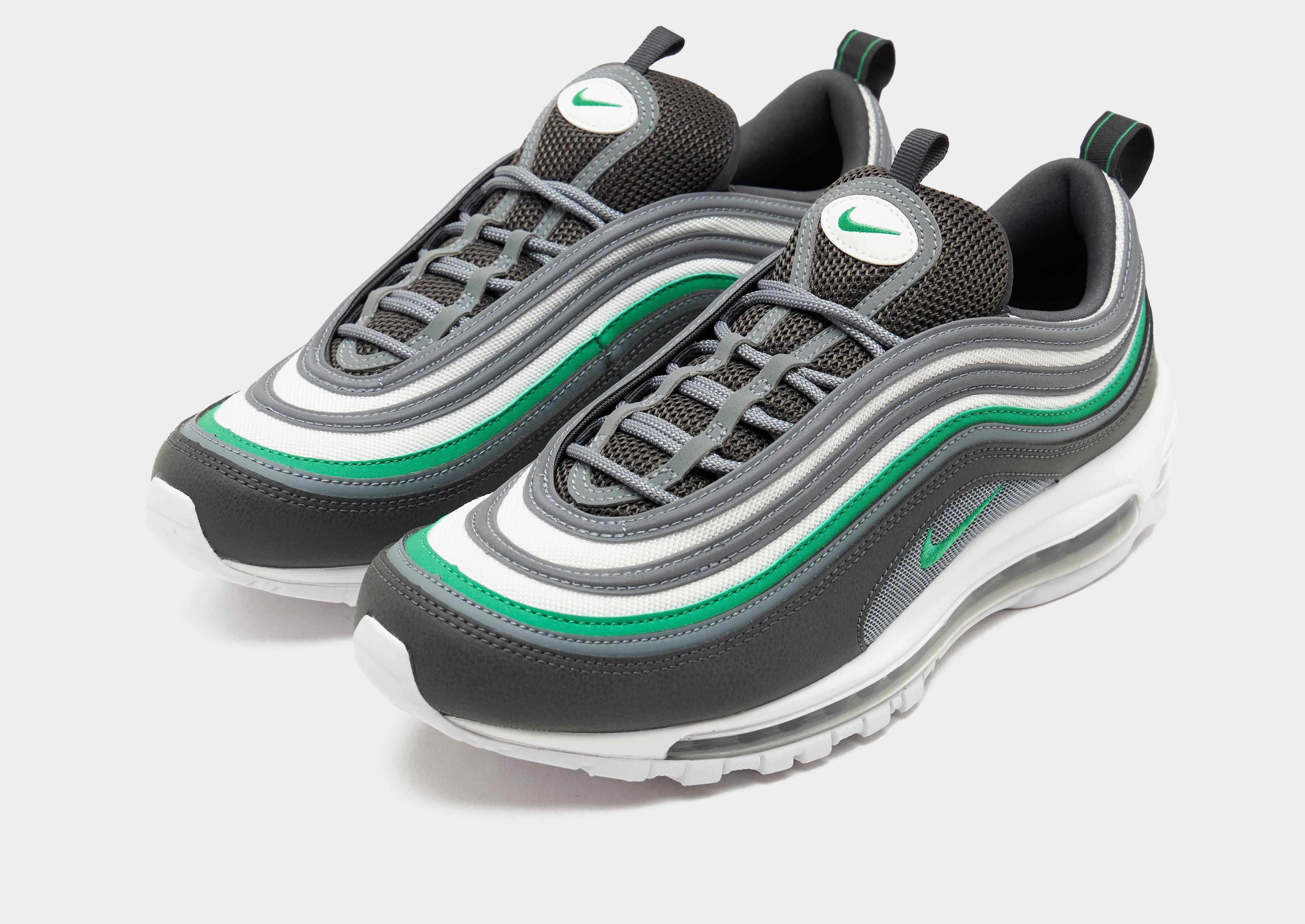 Nike air max hotsell 97 grey and green