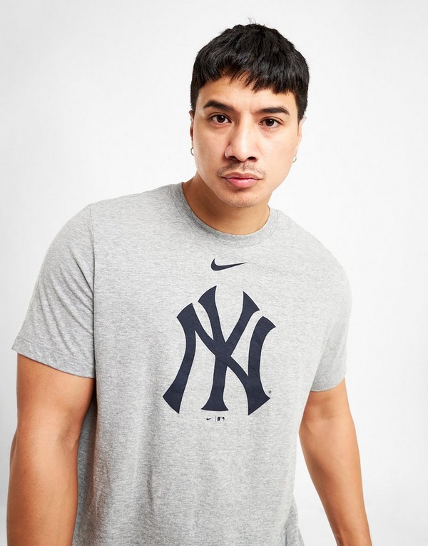 Grey Nike Mlb Dri-Fit Classic Logo New York Yankees T-Shirt - JD Sports NZ