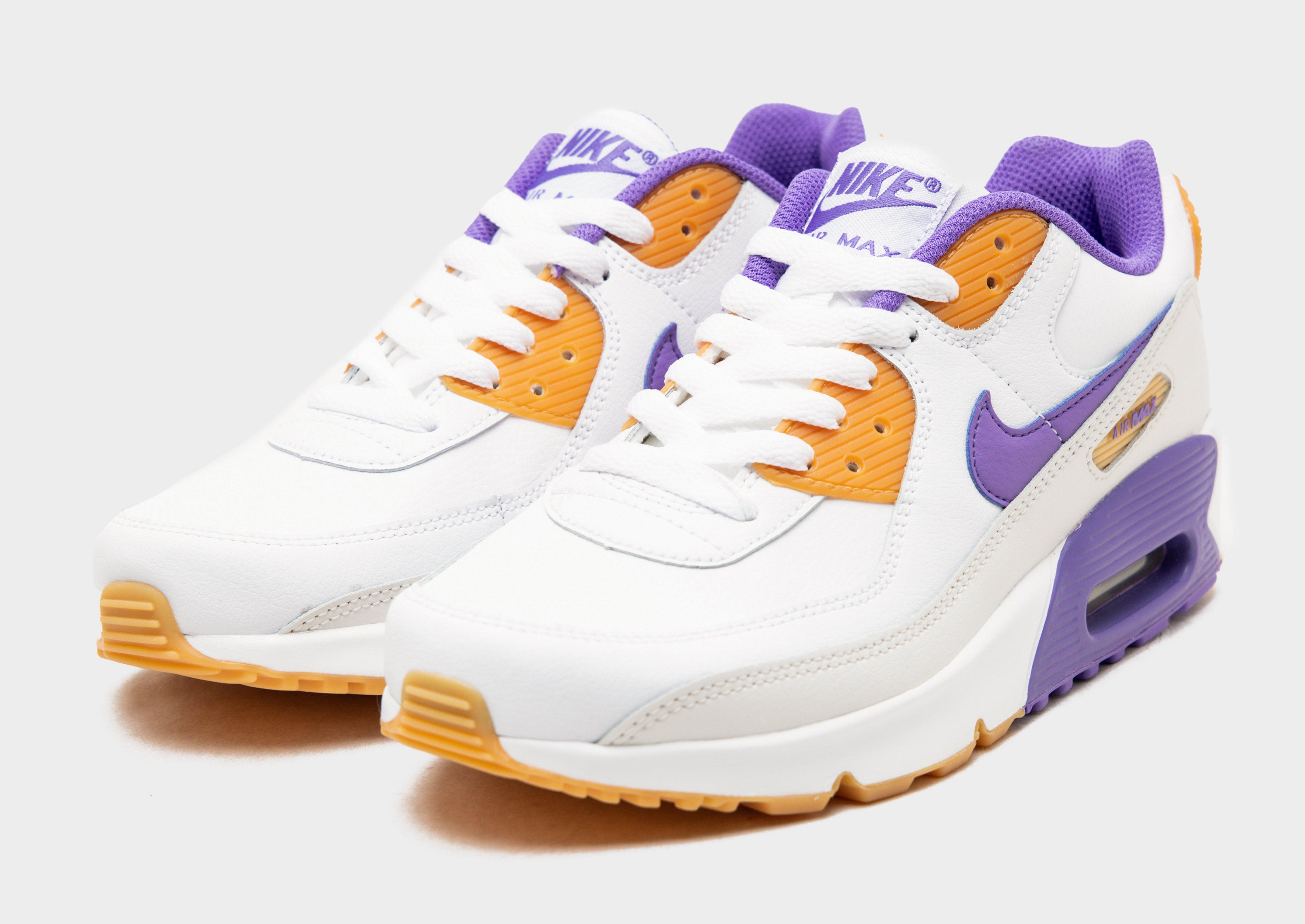 Purple Nike Air Max 90 LTR Junior's - JD Sports