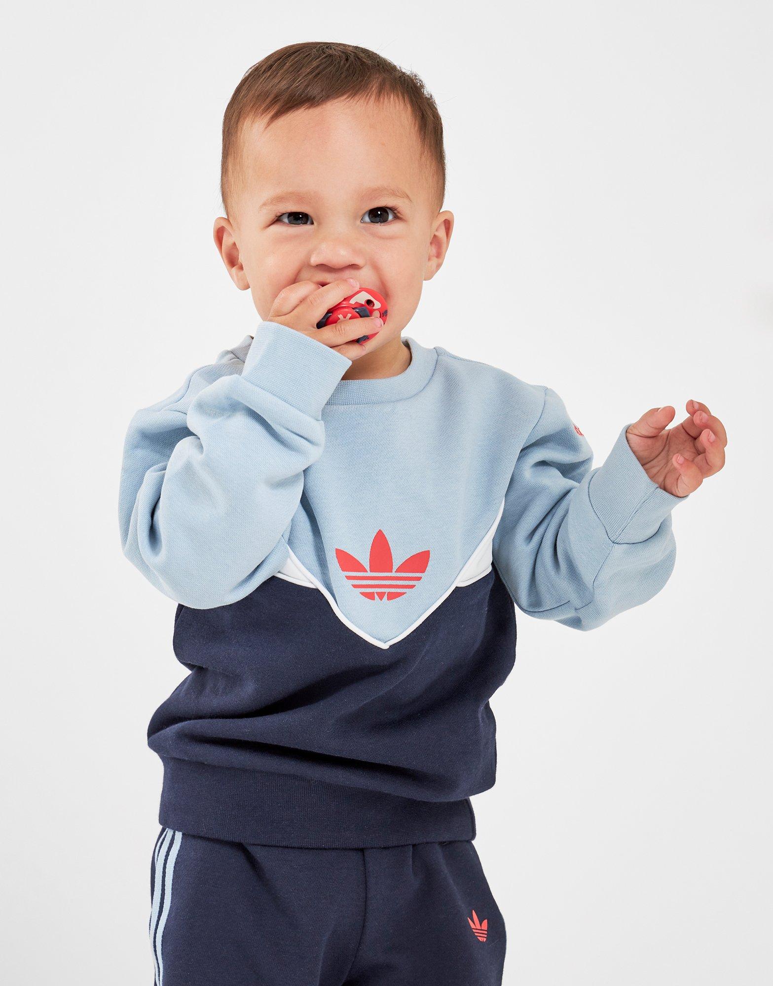 Blue adidas Originals Sweatshirt Tracksuit Set Infant s JD Sports