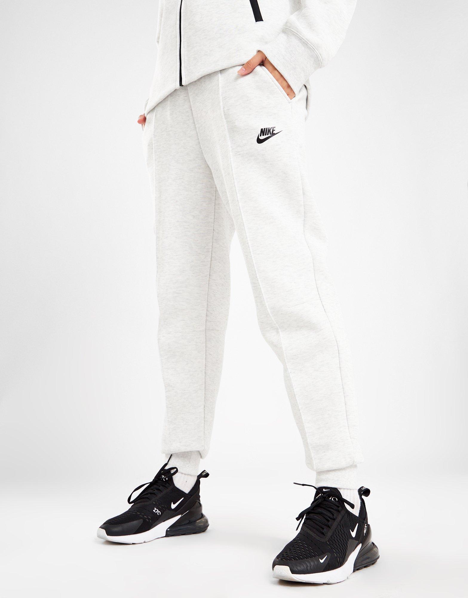 Fleece Joggers - White