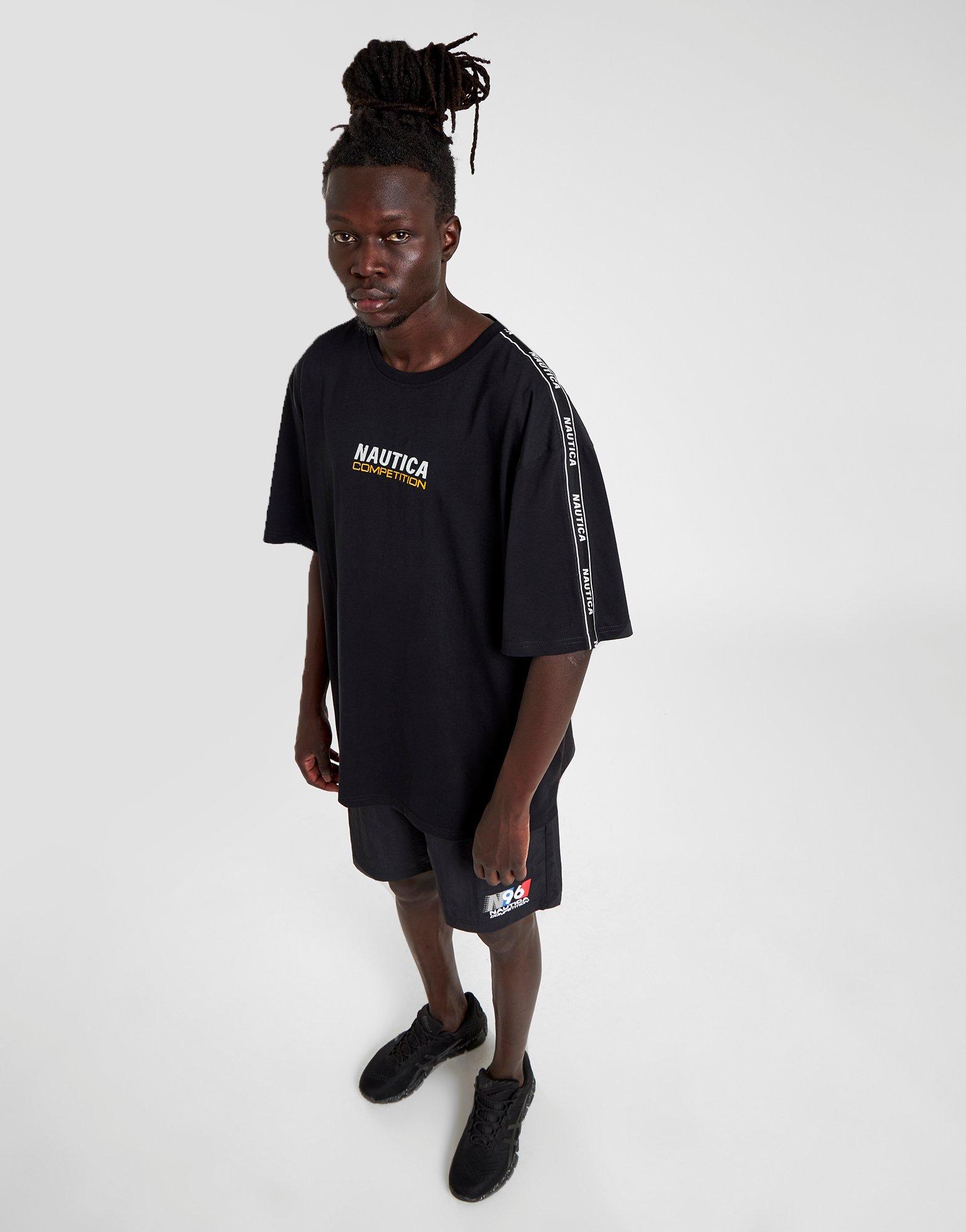 NAUTICA Oversize Tape T-Shirt - JD Sports