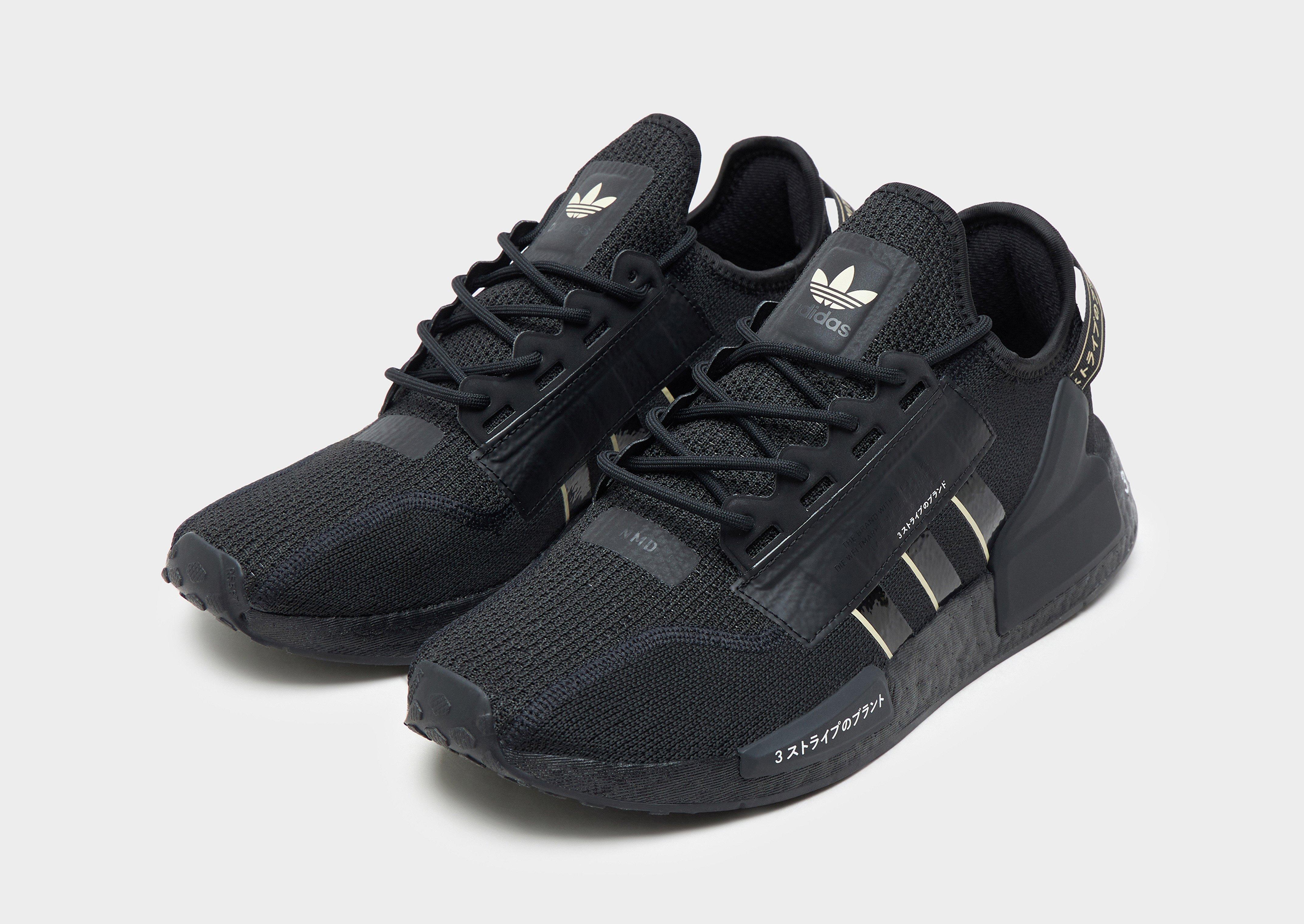 Black adidas Originals NMD R1 V2 - JD Sports