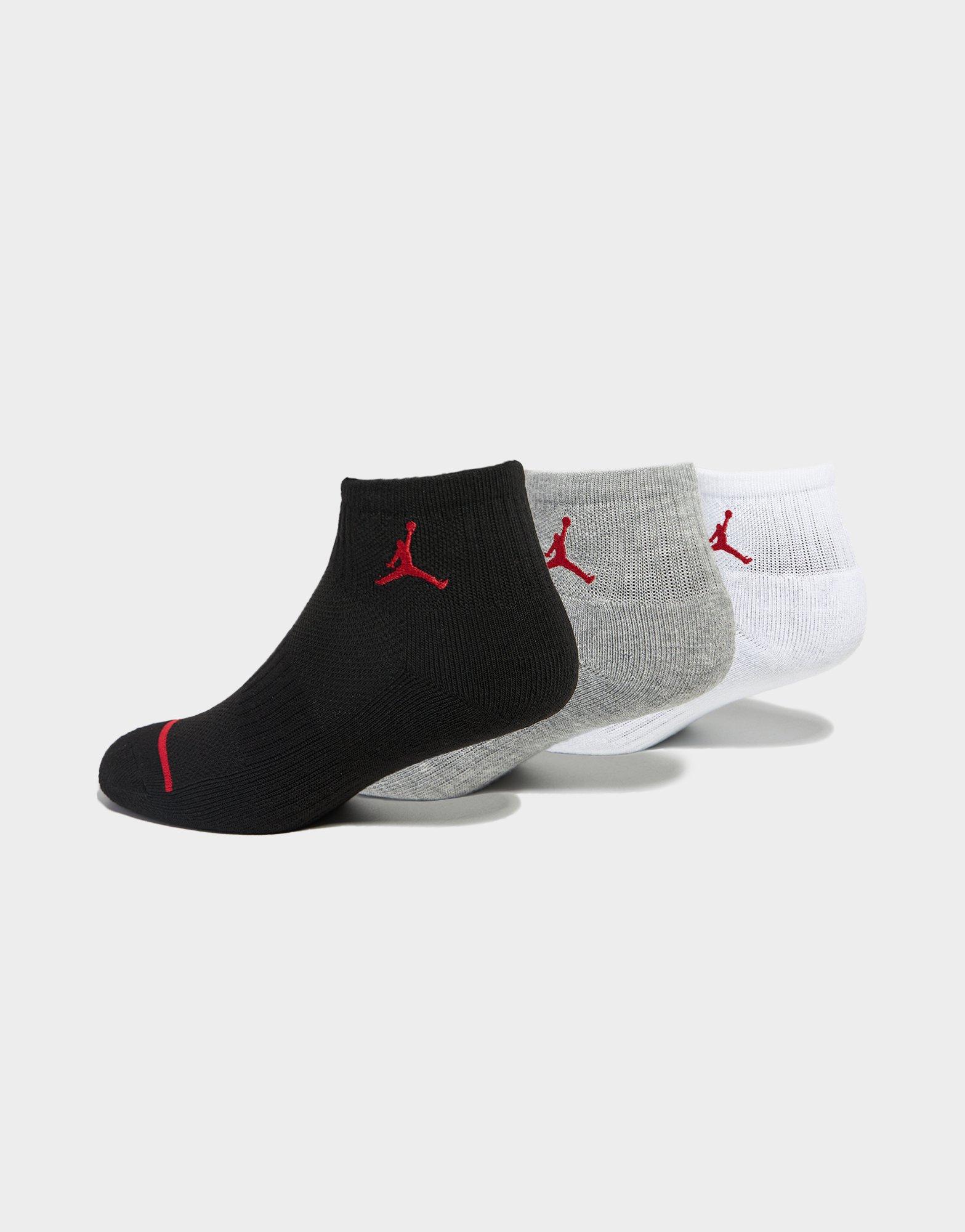 Jordan Ankle Socks 10C-3Y 3 Pack
