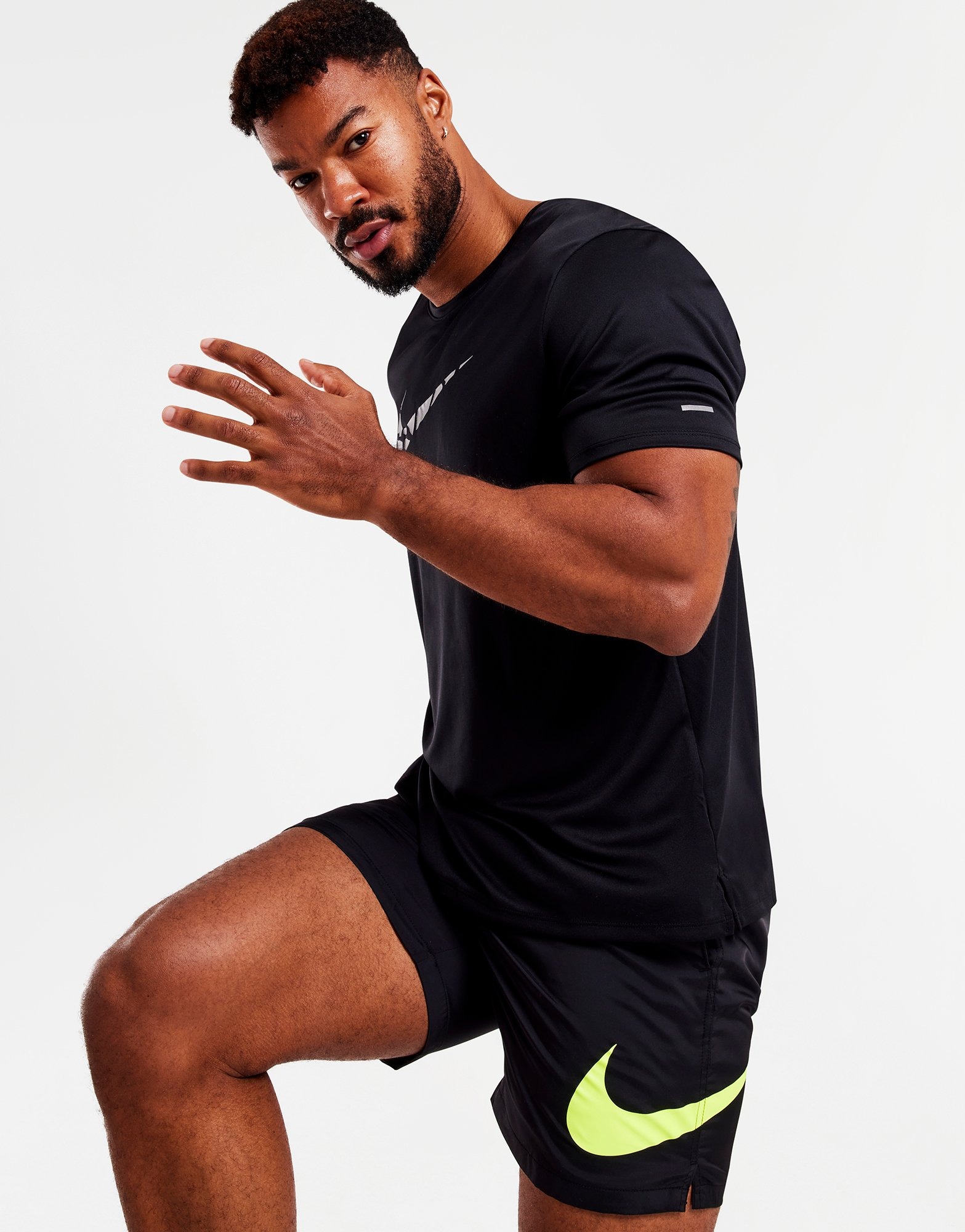 Black Nike Woven Shorts - JD Sports NZ