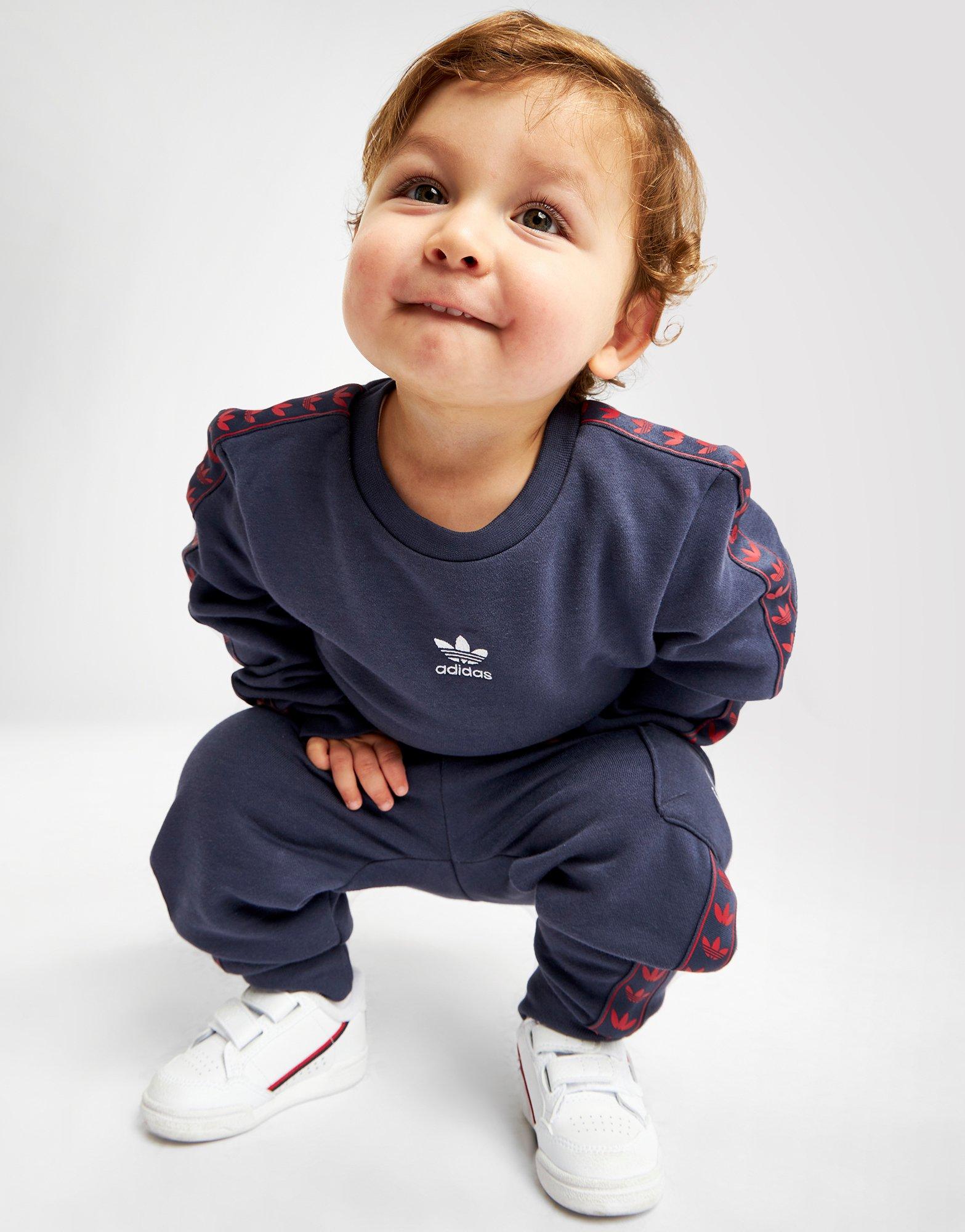 Adidas originals speed crew tracksuit sale infant