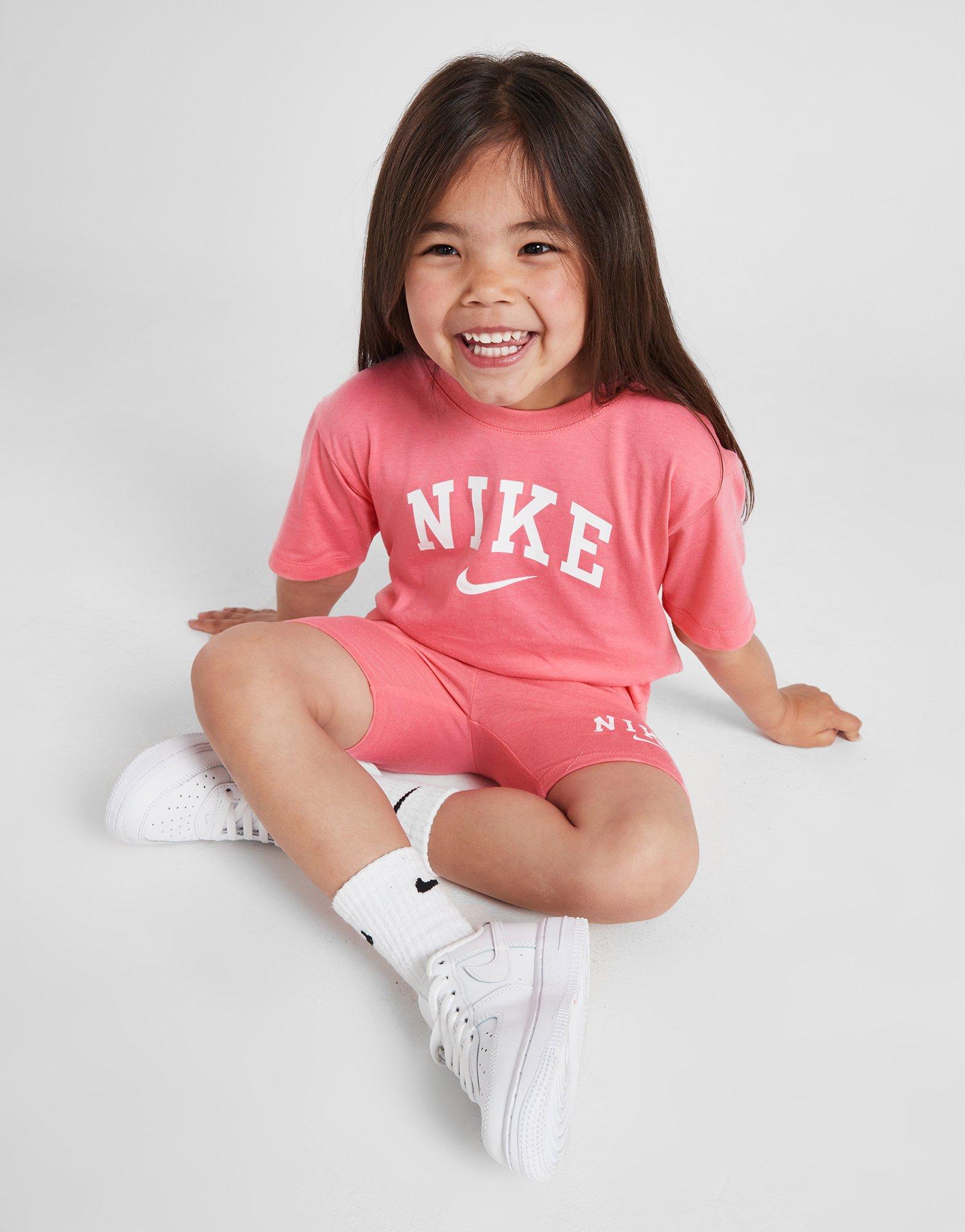 Nike T Shirt Shorts Set Children s