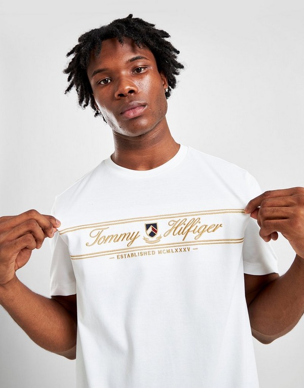 Tommy Hilfiger Crest Logo T-Shirt - JD Sports