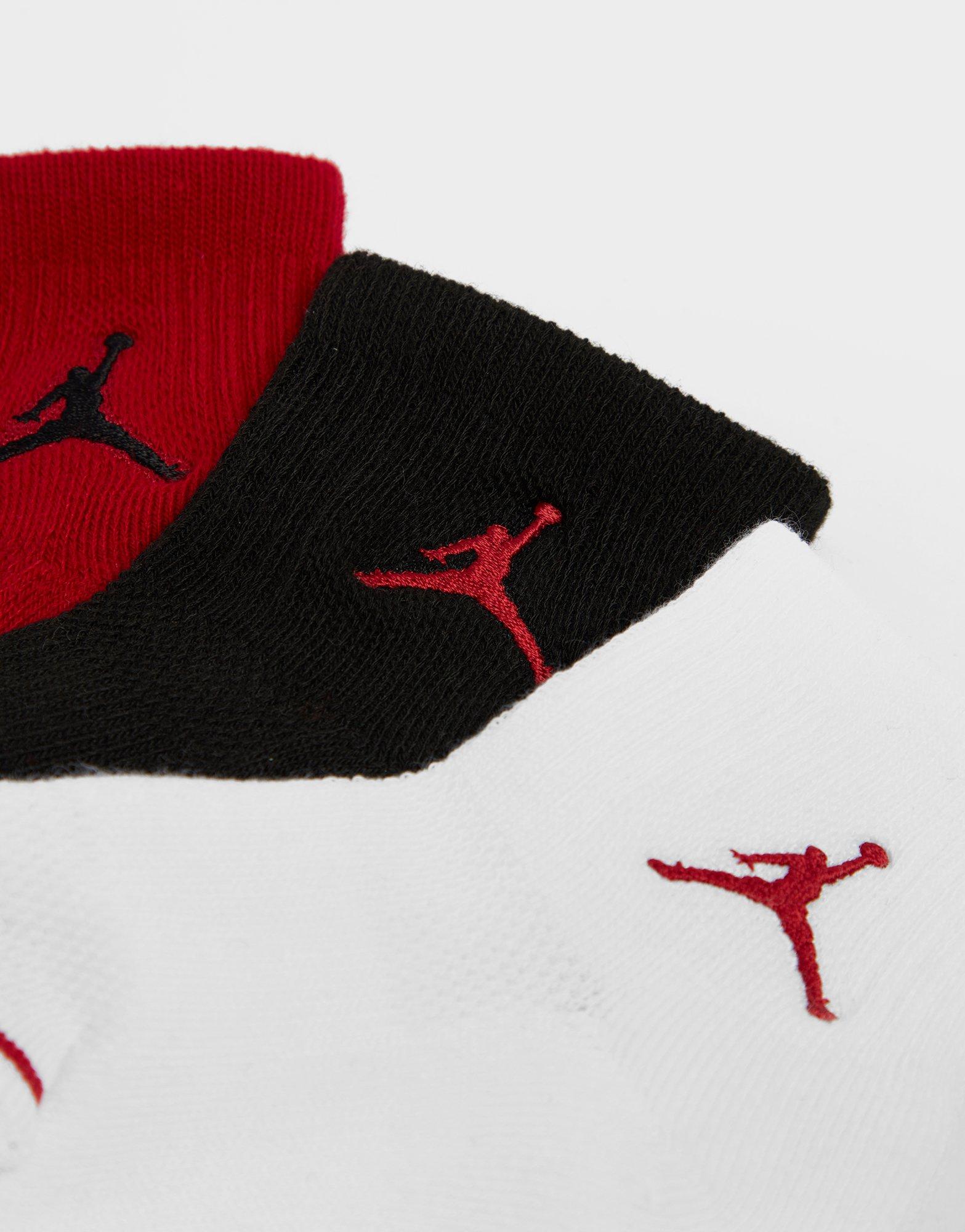 Jordan Crew Socks 3Y-5Y 3 Pack