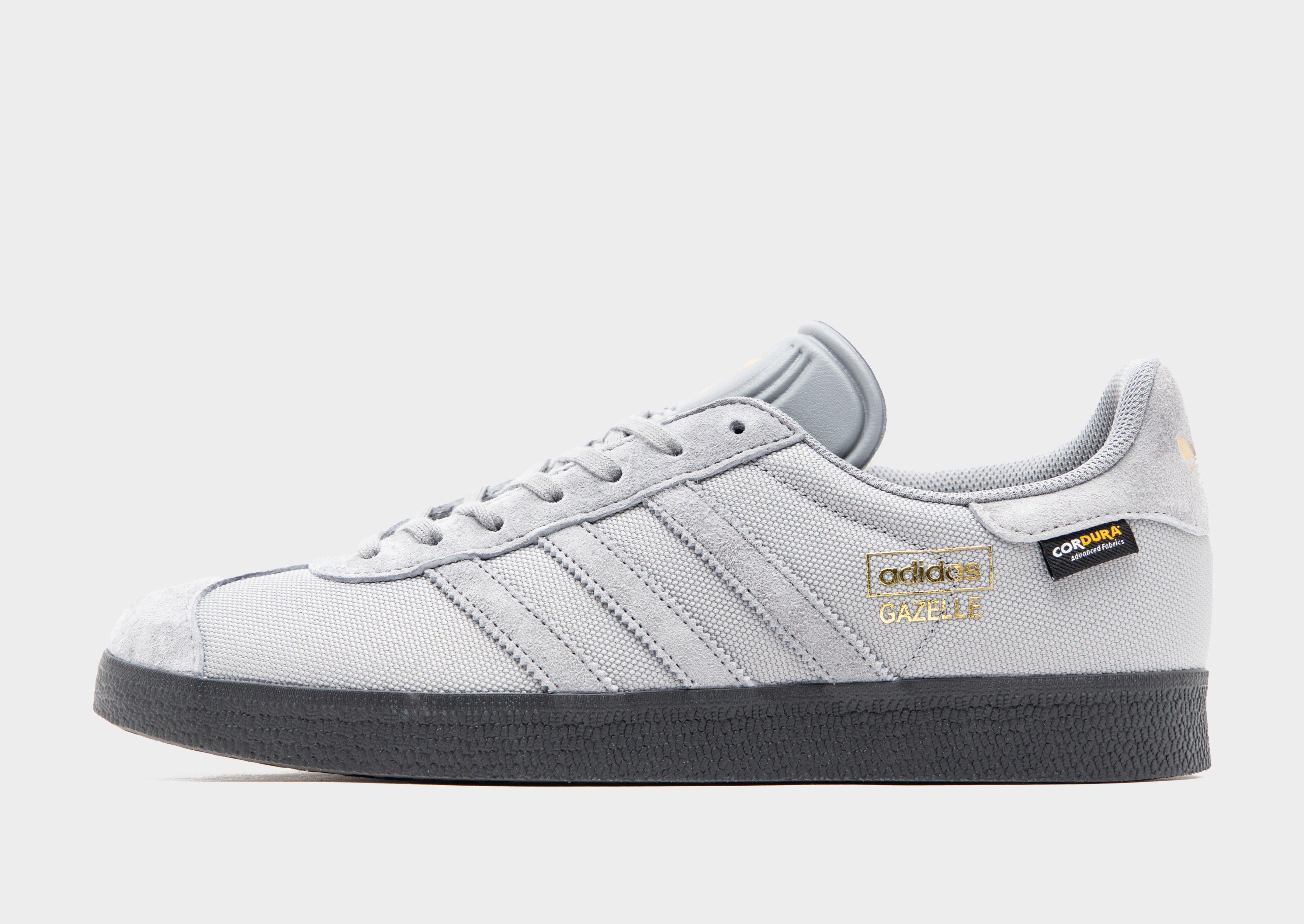 Adidas gazelle grey outlet gold