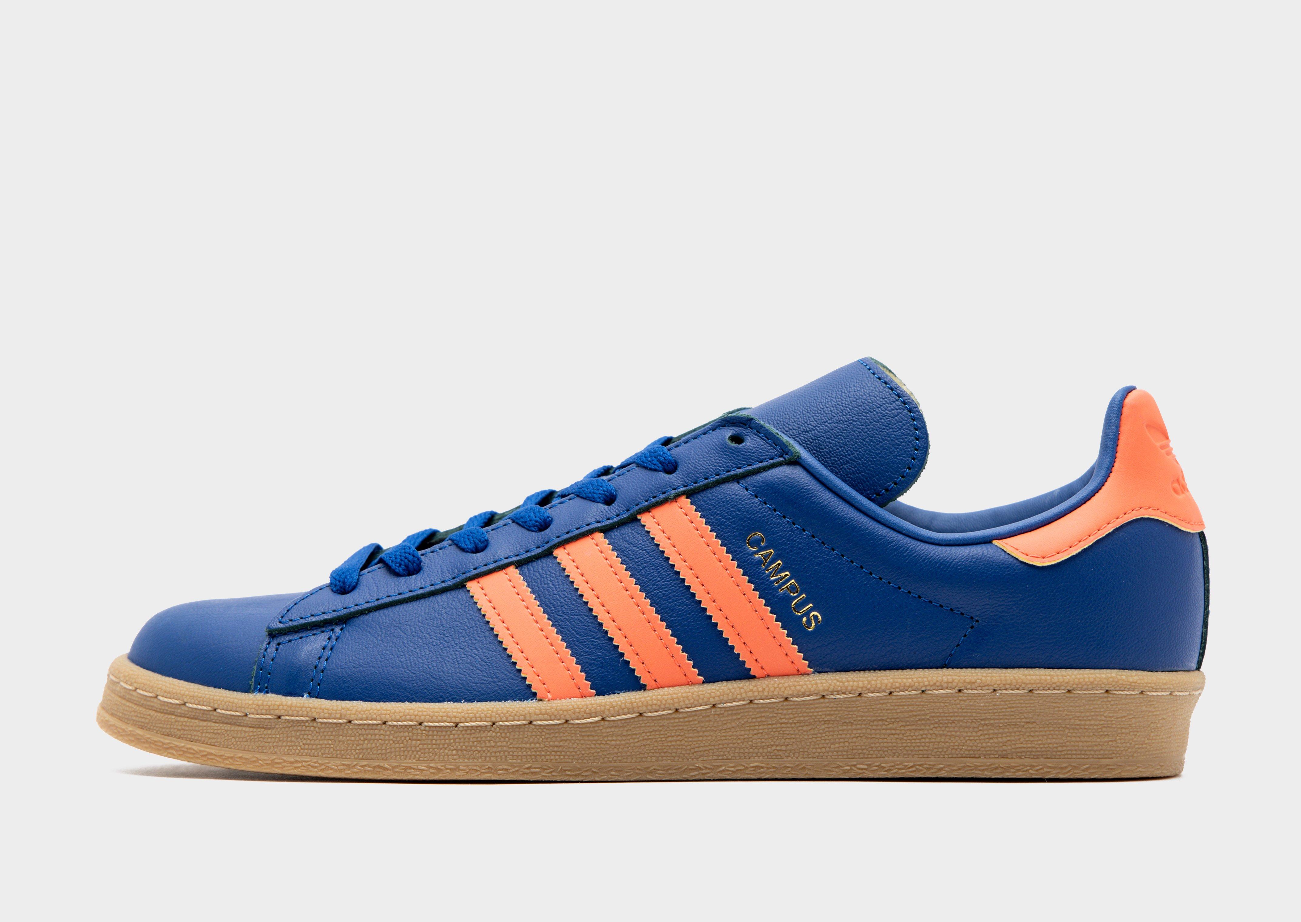 Adidas originals jeans 2024 blue and orange