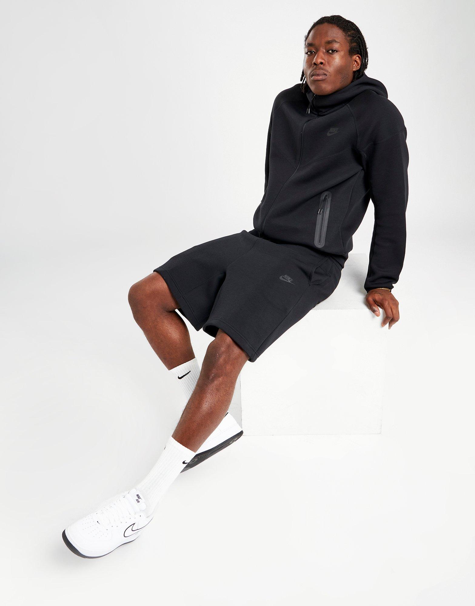 Black Nike Tech Fleece Shorts JD Sports