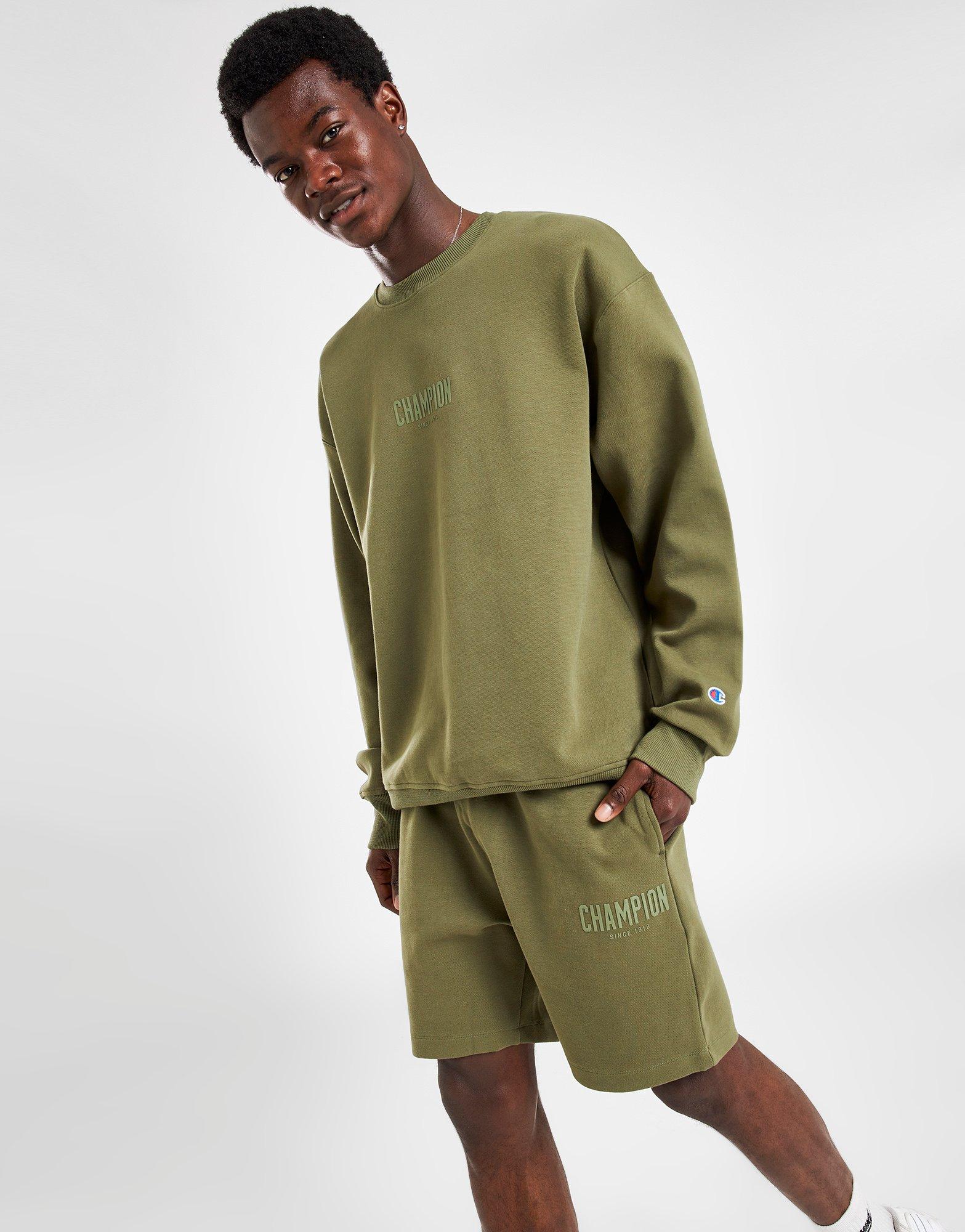 Khaki champion outlet sweatshirt