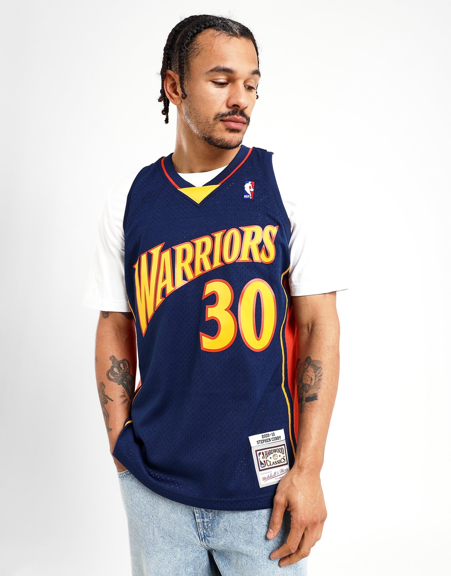 Mitchell & Ness Swingman Jersey Golden State Warriors Road 2009-10 Stephen Curry Medium