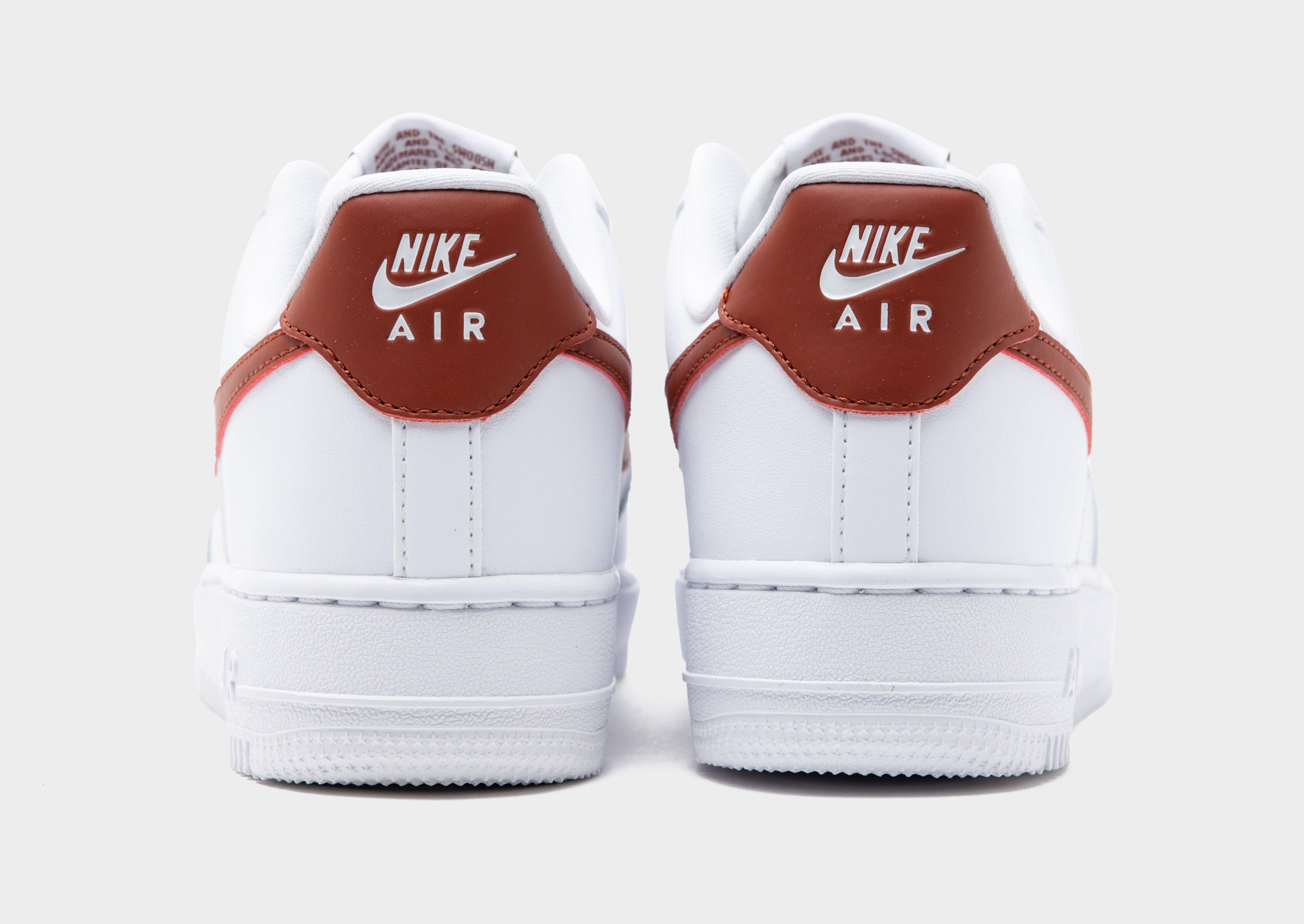 Nike Af1 W Wht/r'org