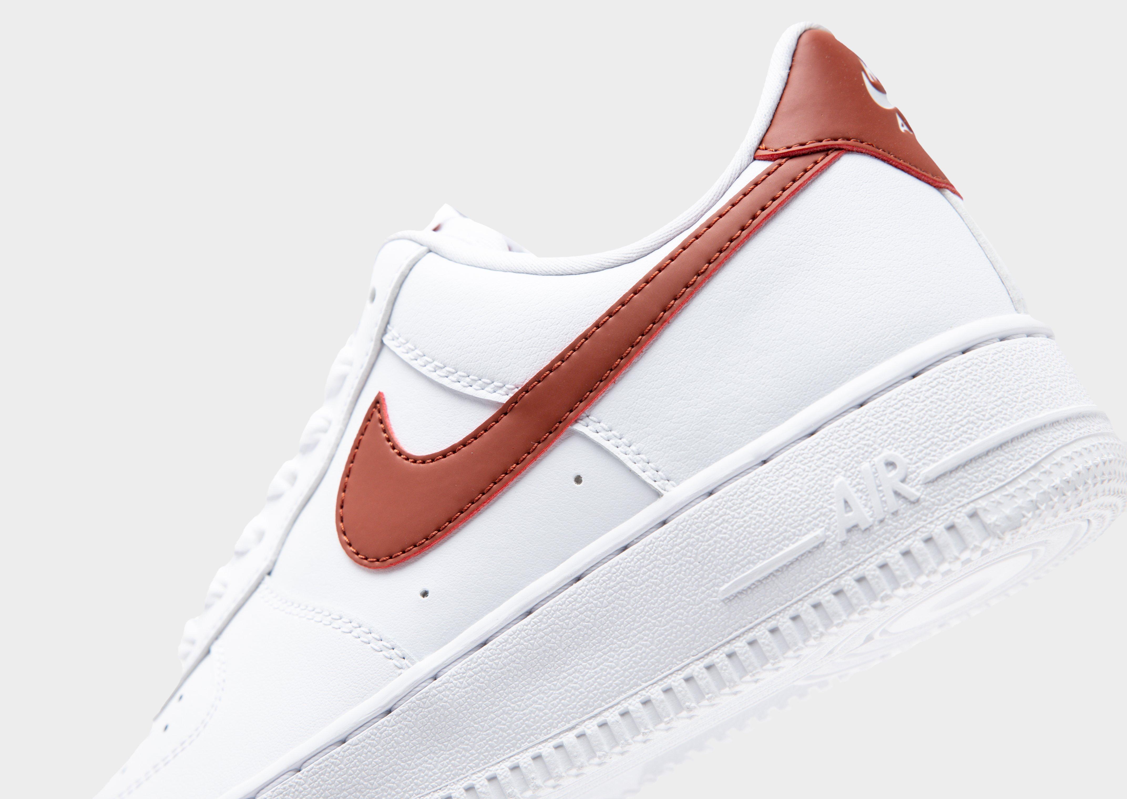 Nike Af1 W Wht/r'org